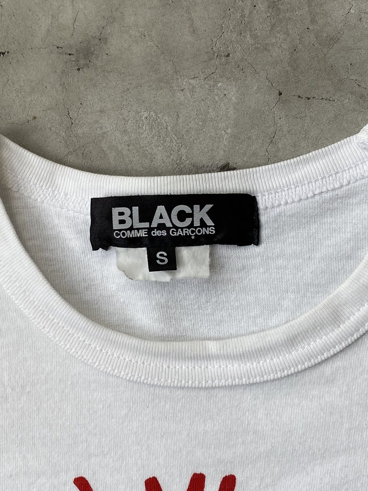 Comme des Garcons Black CdG Black Graphic Tee Size US S / EU 44-46 / 1 - 4 Thumbnail