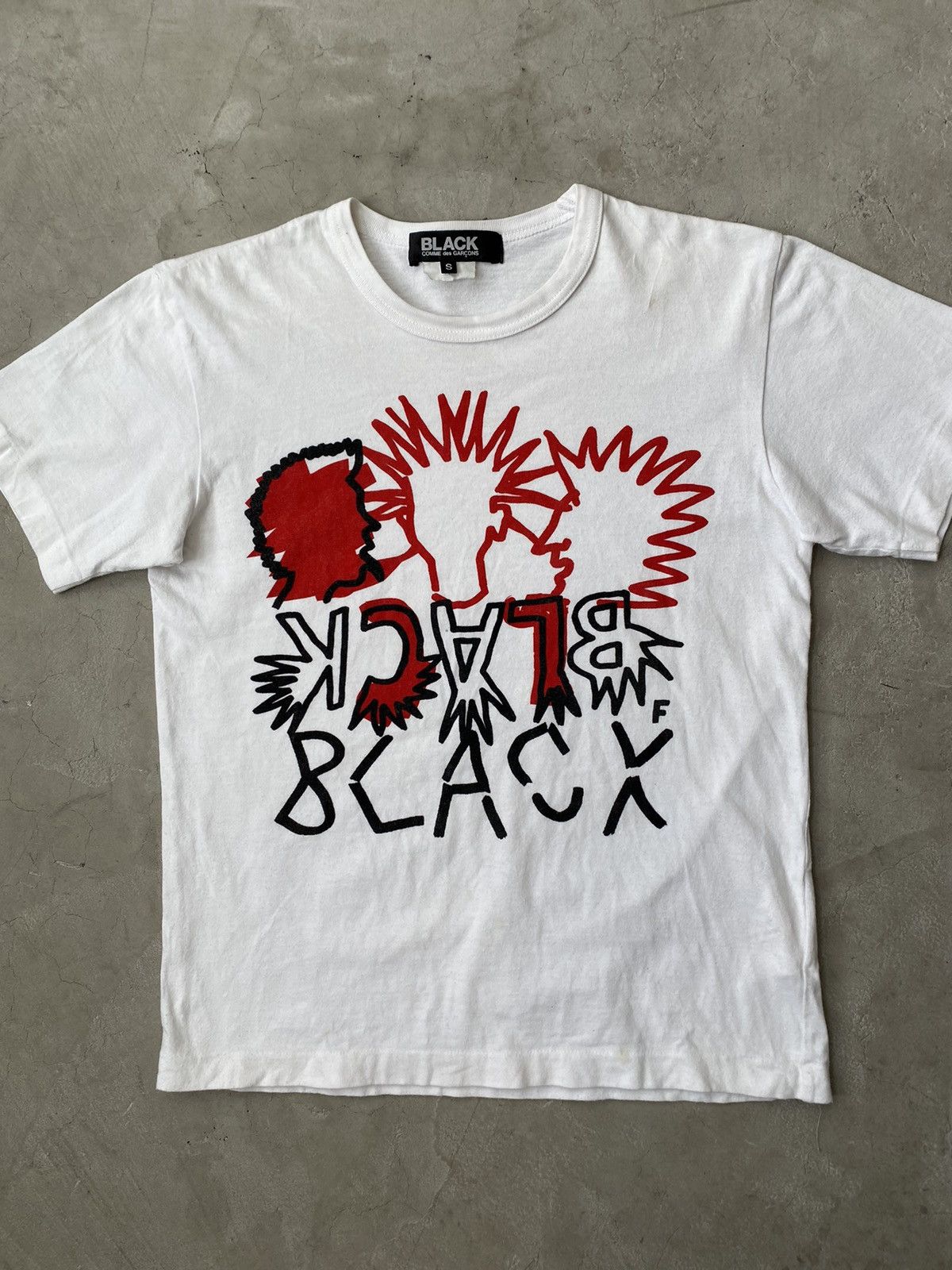 Comme des Garcons Black CdG Black Graphic Tee Size US S / EU 44-46 / 1 - 3 Thumbnail