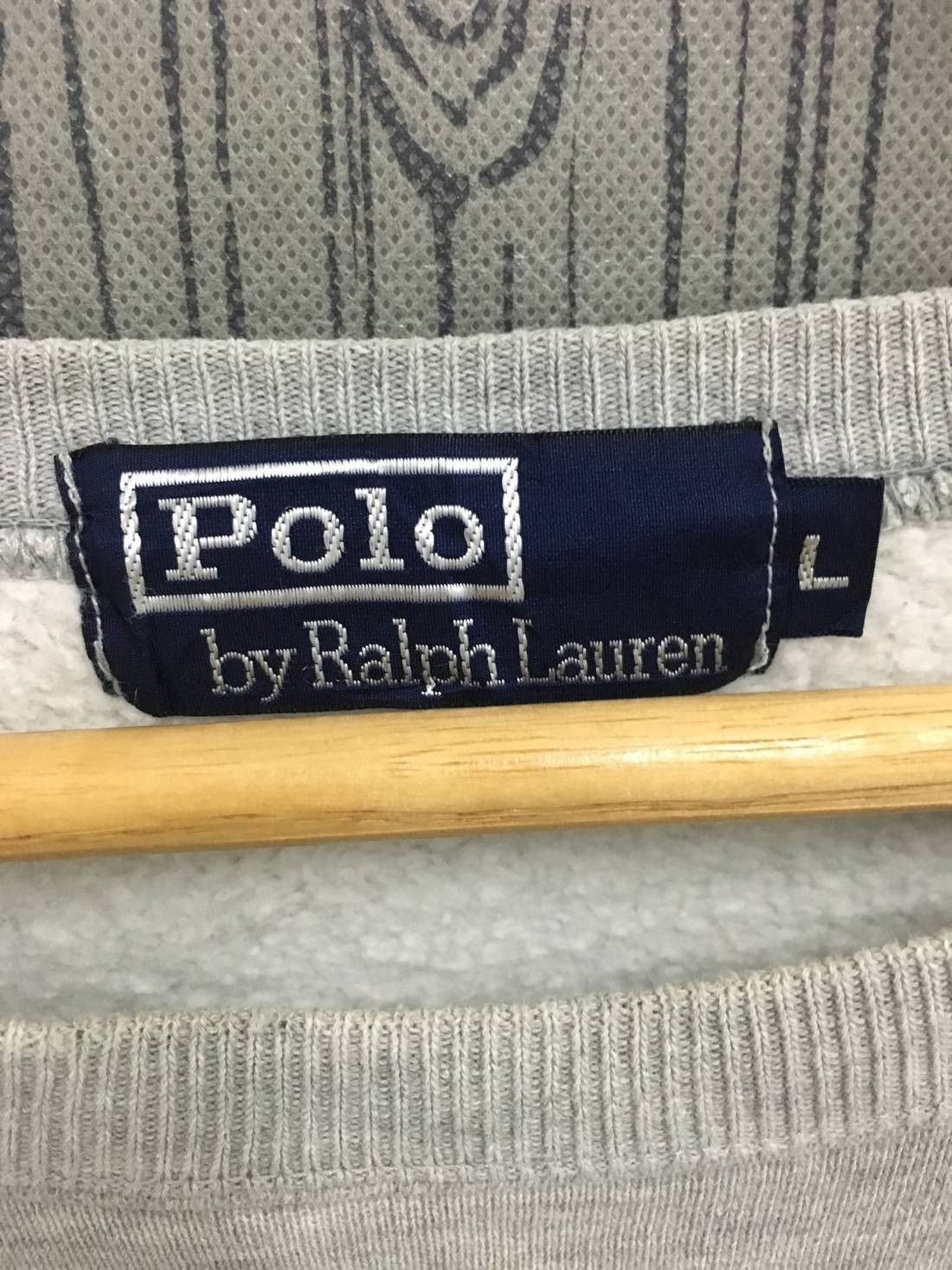 Polo Ralph Lauren VINTAGE POLO USA FLAG RALPH LAUREN SPELL OUT SWEATSHIRTS Size US L / EU 52-54 / 3 - 3 Thumbnail