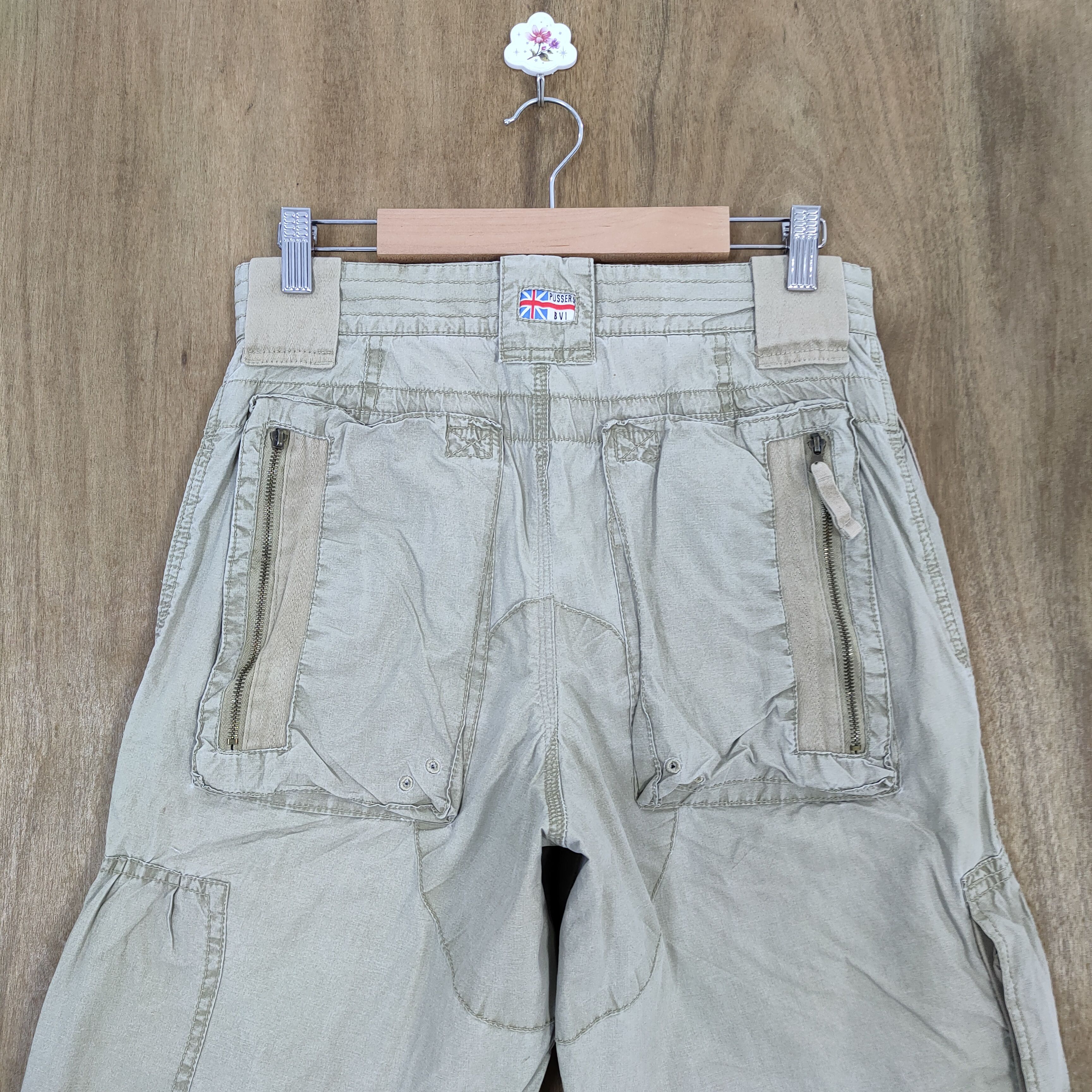 Japanese Brand JAPANESE MULTIPOCKET FADED CARGO PANTS Size US 28 / EU 44 - 11 Thumbnail
