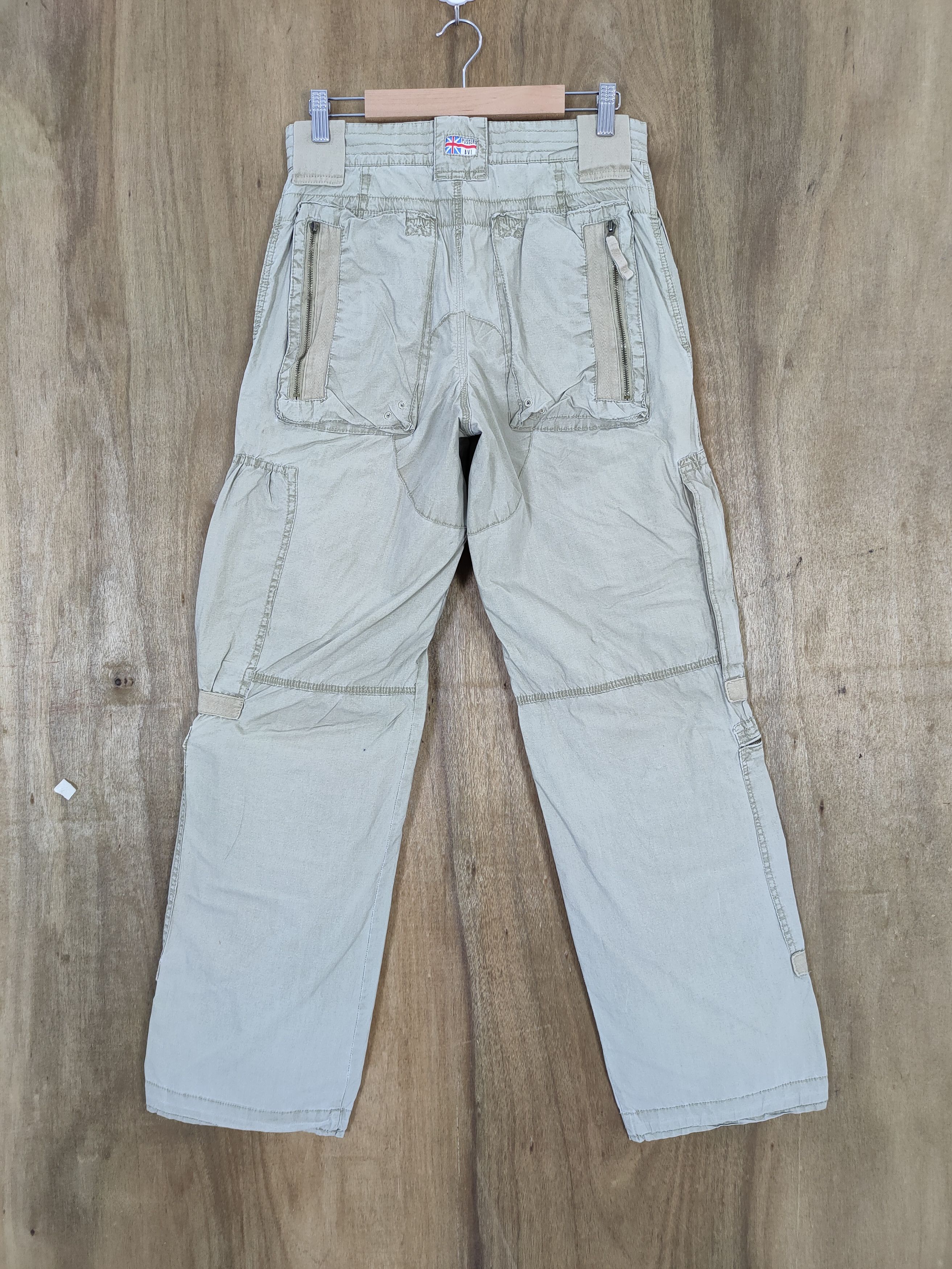 Japanese Brand JAPANESE MULTIPOCKET FADED CARGO PANTS Size US 28 / EU 44 - 10 Thumbnail