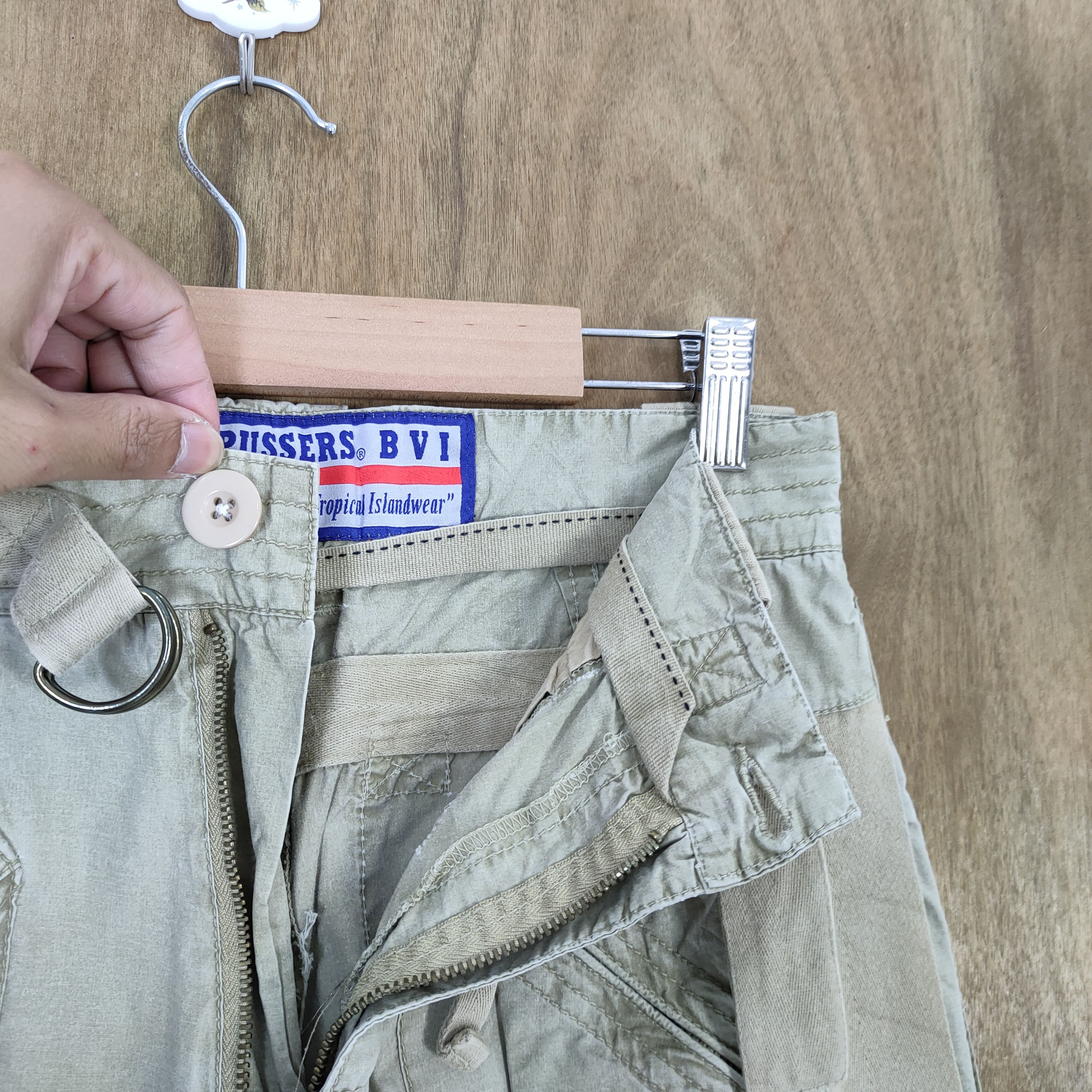 Japanese Brand JAPANESE MULTIPOCKET FADED CARGO PANTS Size US 28 / EU 44 - 17 Thumbnail