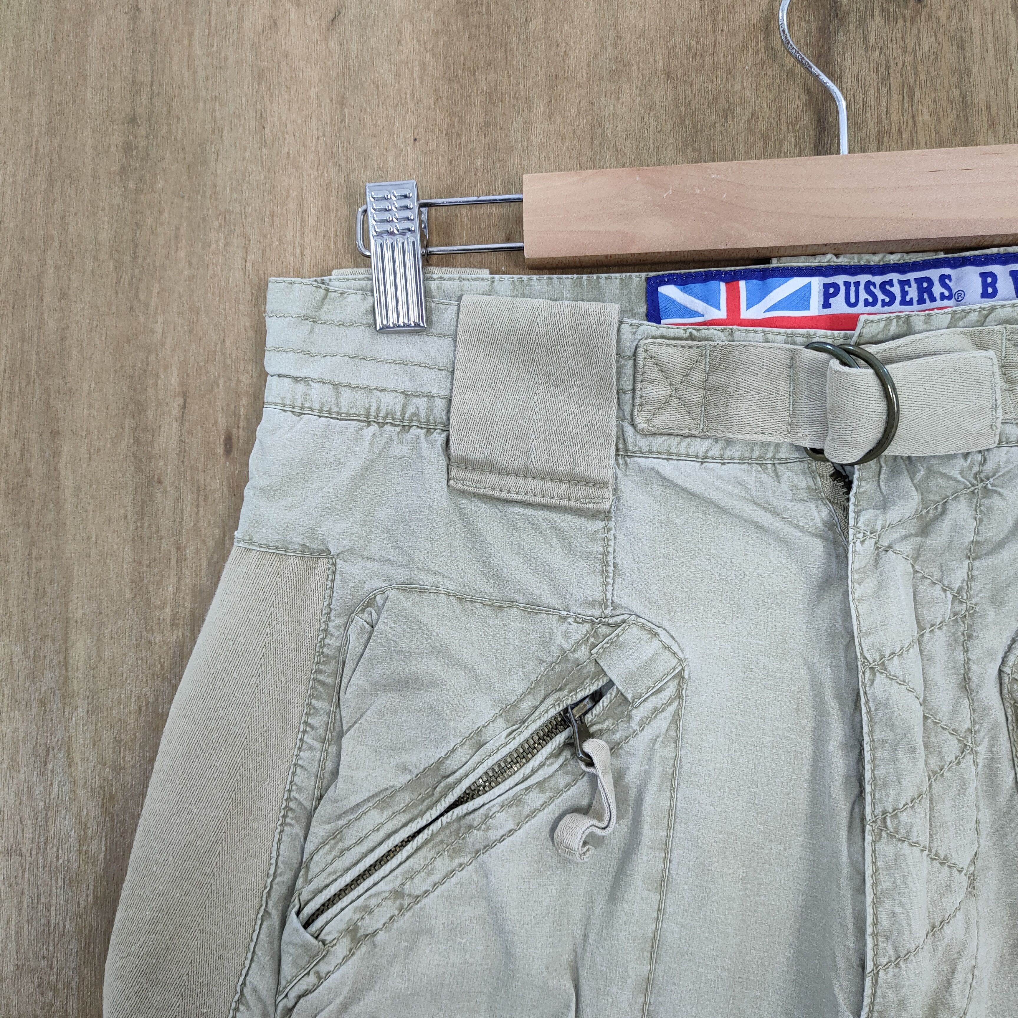 Japanese Brand JAPANESE MULTIPOCKET FADED CARGO PANTS Size US 28 / EU 44 - 4 Thumbnail