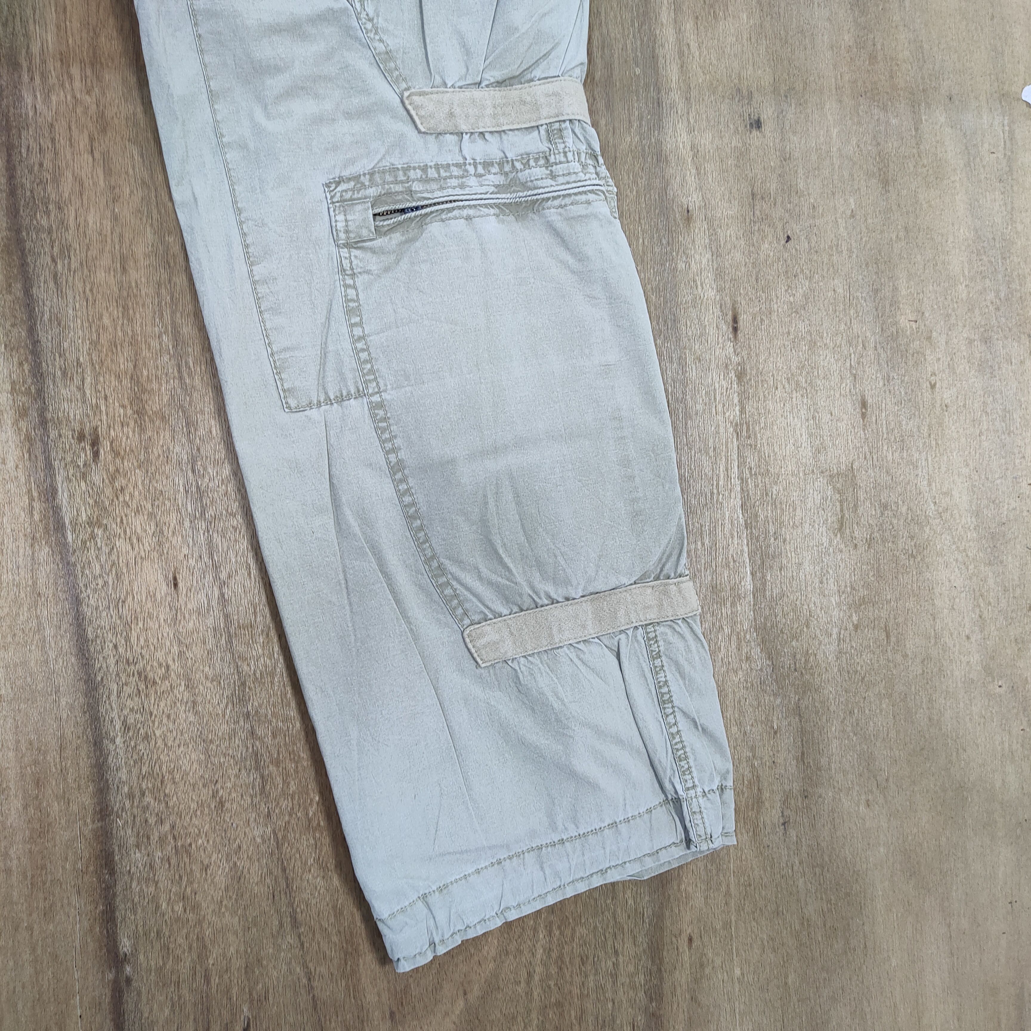 Japanese Brand JAPANESE MULTIPOCKET FADED CARGO PANTS Size US 28 / EU 44 - 7 Thumbnail