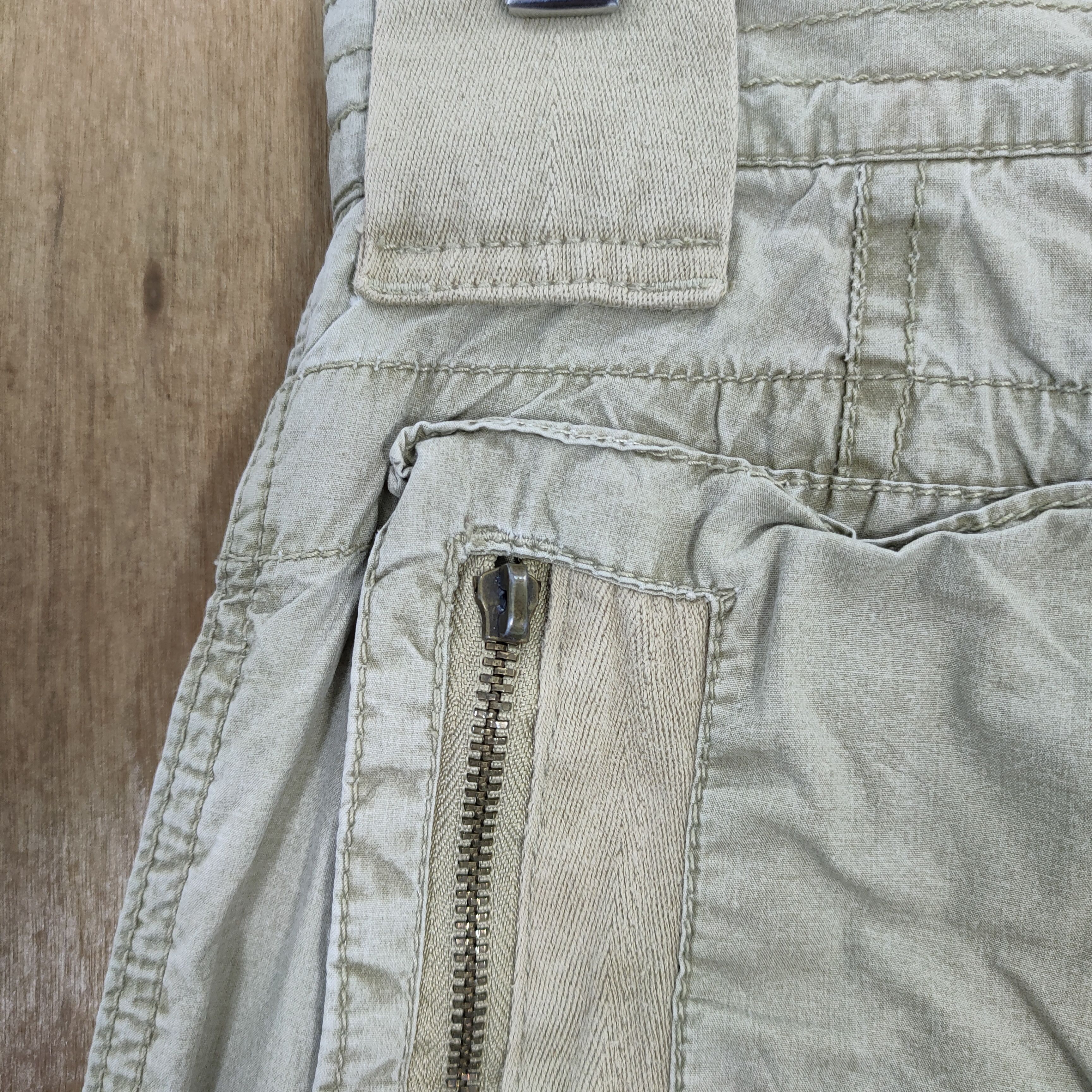 Japanese Brand JAPANESE MULTIPOCKET FADED CARGO PANTS Size US 28 / EU 44 - 15 Thumbnail