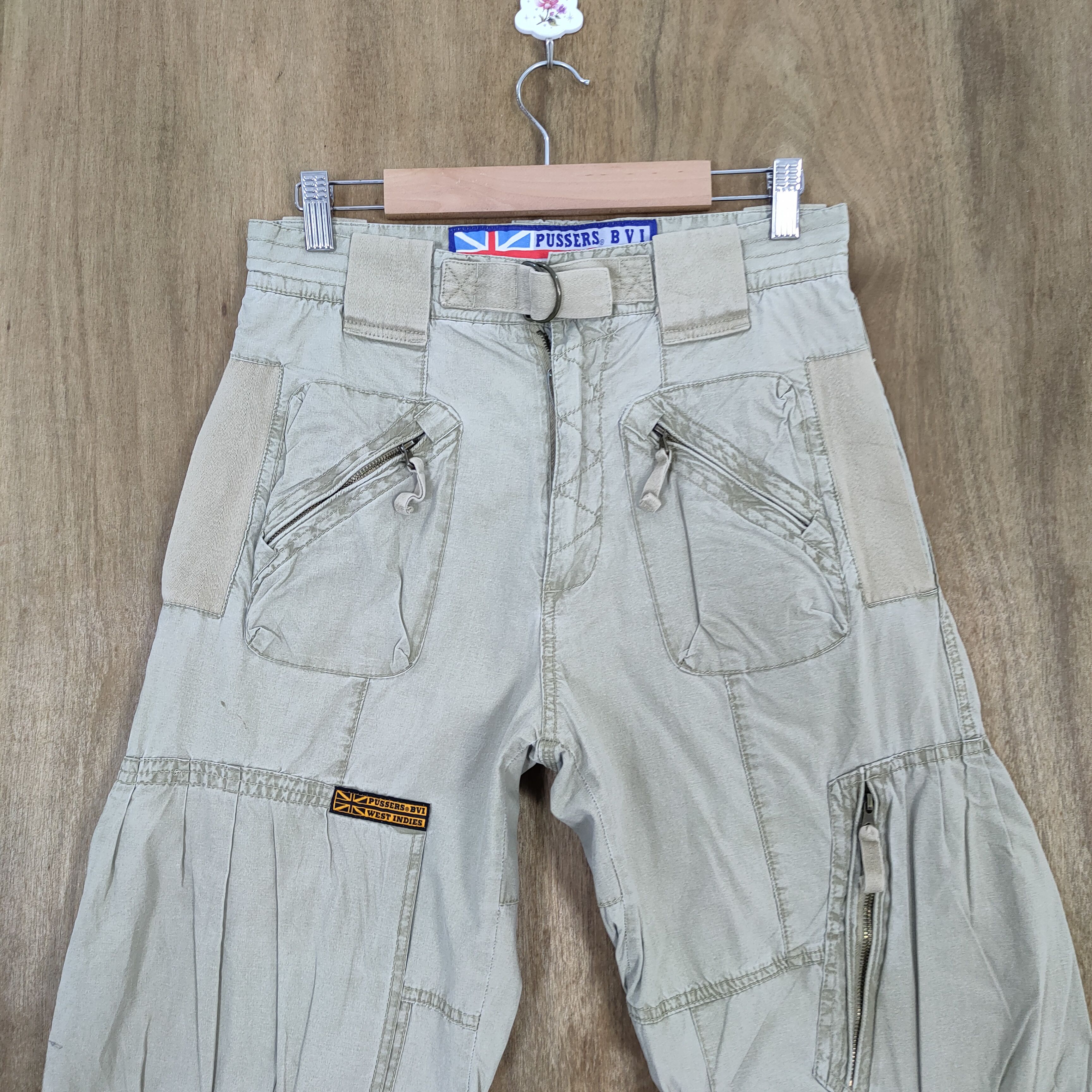 Japanese Brand JAPANESE MULTIPOCKET FADED CARGO PANTS Size US 28 / EU 44 - 2 Thumbnail