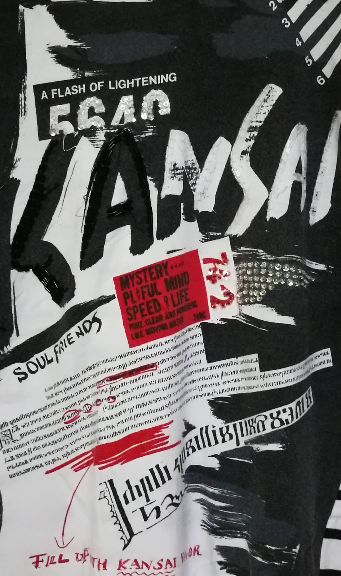 Kansai Yamamoto VINTAGE KANSAI O2 YAMAMOTO MADE IN JAPAN T-SHIRTS Size US L / EU 52-54 / 3 - 3 Thumbnail