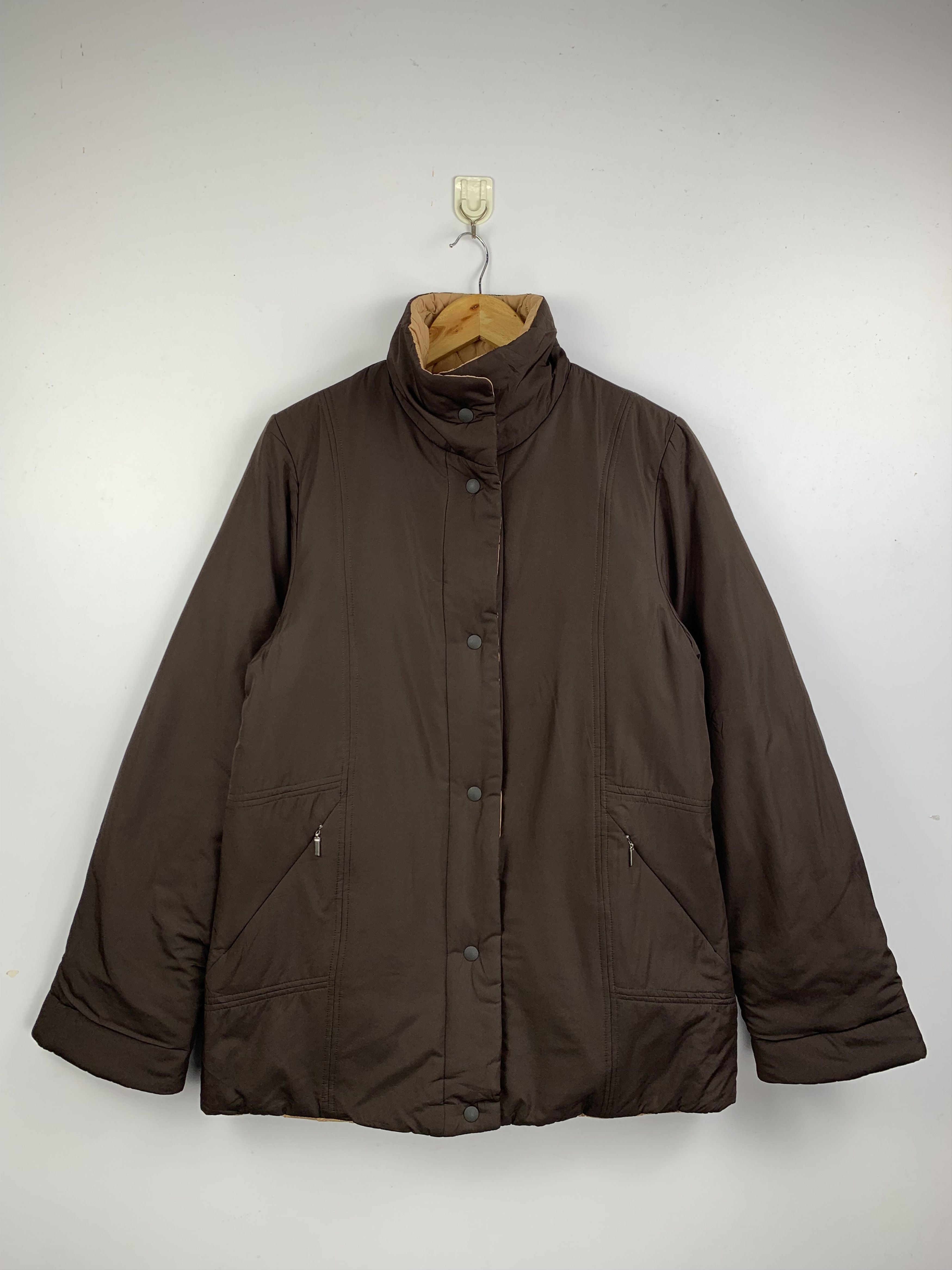 Vintage Japanese BEPRECIOUS Button Up Waterproof Jacket