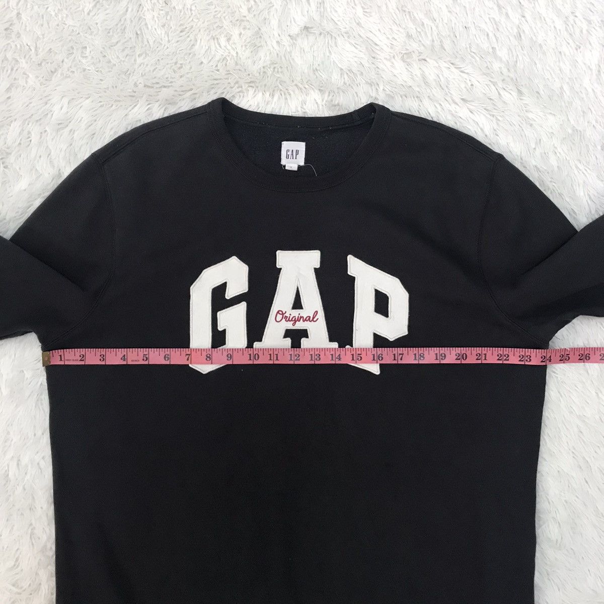 Gap Big Logo GAP Original Arch Moonless Night Sweatshirt Size US L / EU 52-54 / 3 - 15 Thumbnail