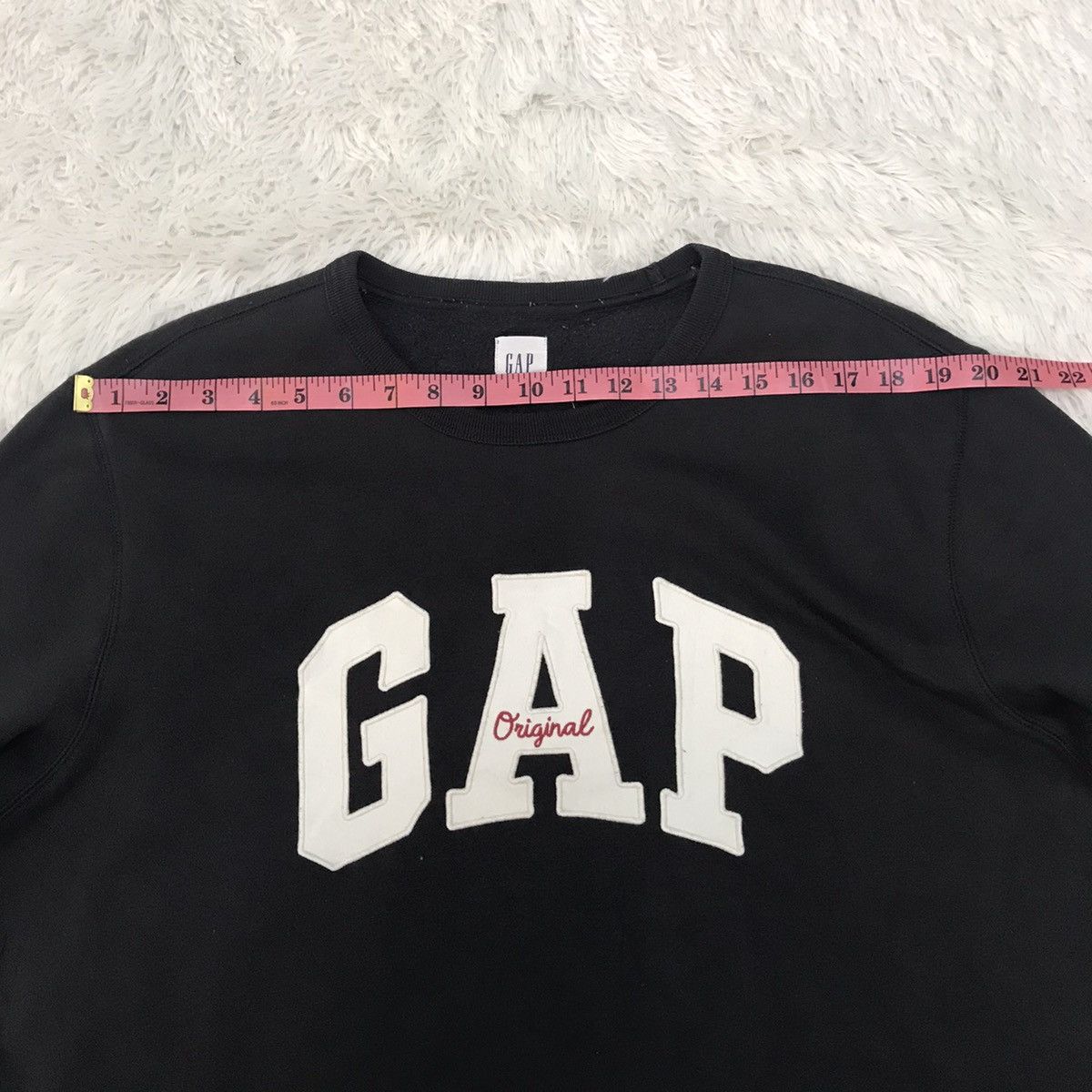 Gap Big Logo GAP Original Arch Moonless Night Sweatshirt Size US L / EU 52-54 / 3 - 17 Thumbnail