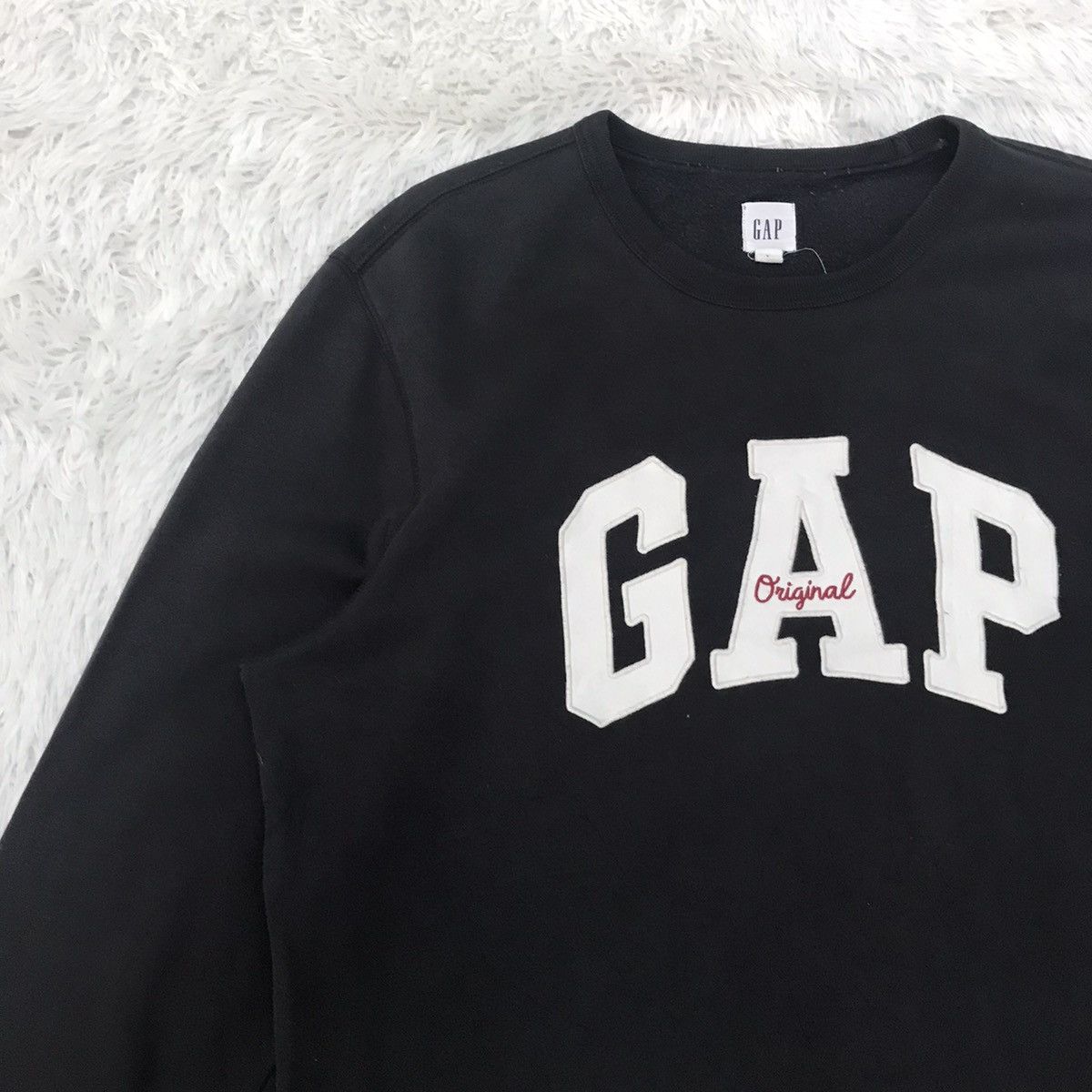 Gap Big Logo GAP Original Arch Moonless Night Sweatshirt Size US L / EU 52-54 / 3 - 6 Thumbnail