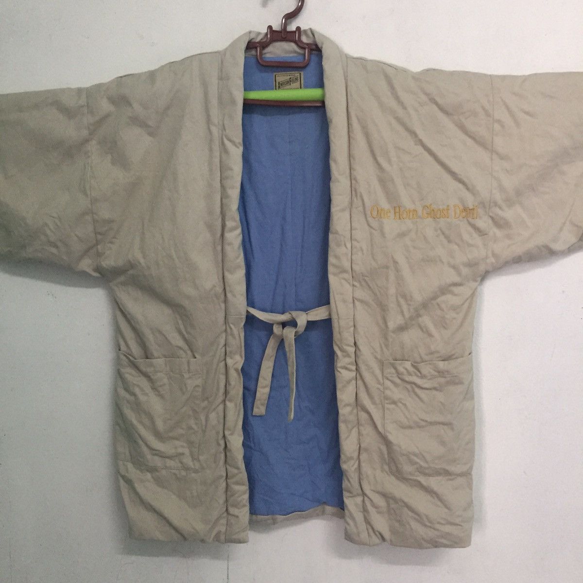 Japanese Brand One Horn Ghost Devil Kimono Cardigan Jacket Outerwear Size US M / EU 48-50 / 2 - 4 Thumbnail