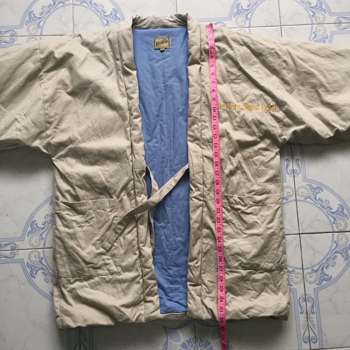 Japanese Brand One Horn Ghost Devil Kimono Cardigan Jacket Outerwear Size US M / EU 48-50 / 2 - 18 Thumbnail