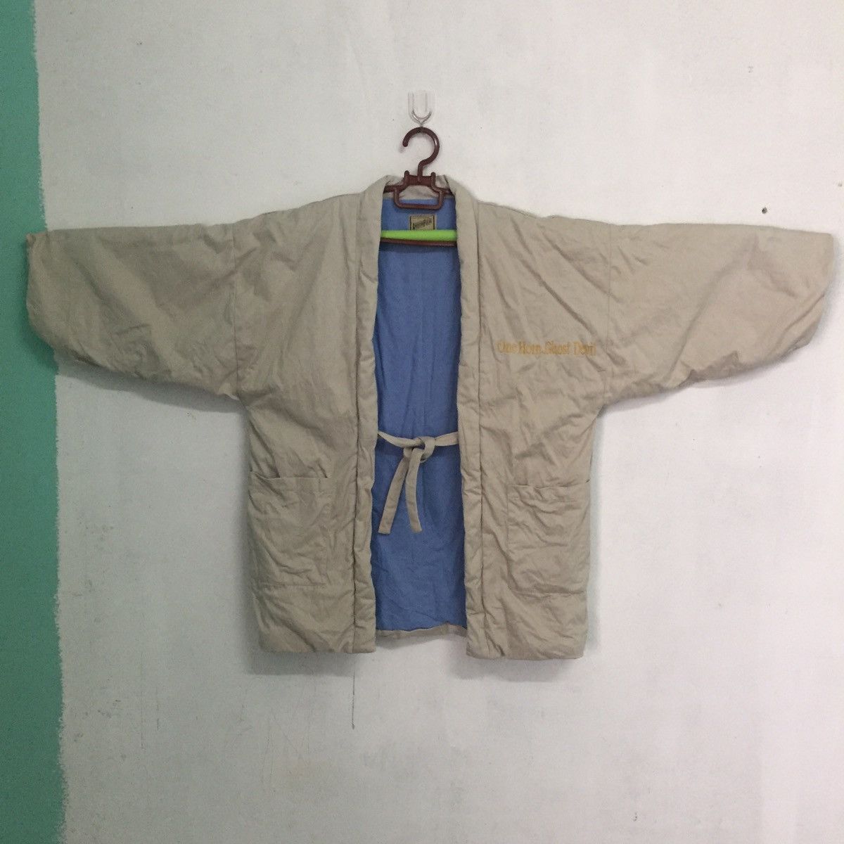 Japanese Brand One Horn Ghost Devil Kimono Cardigan Jacket Outerwear Size US M / EU 48-50 / 2 - 12 Thumbnail
