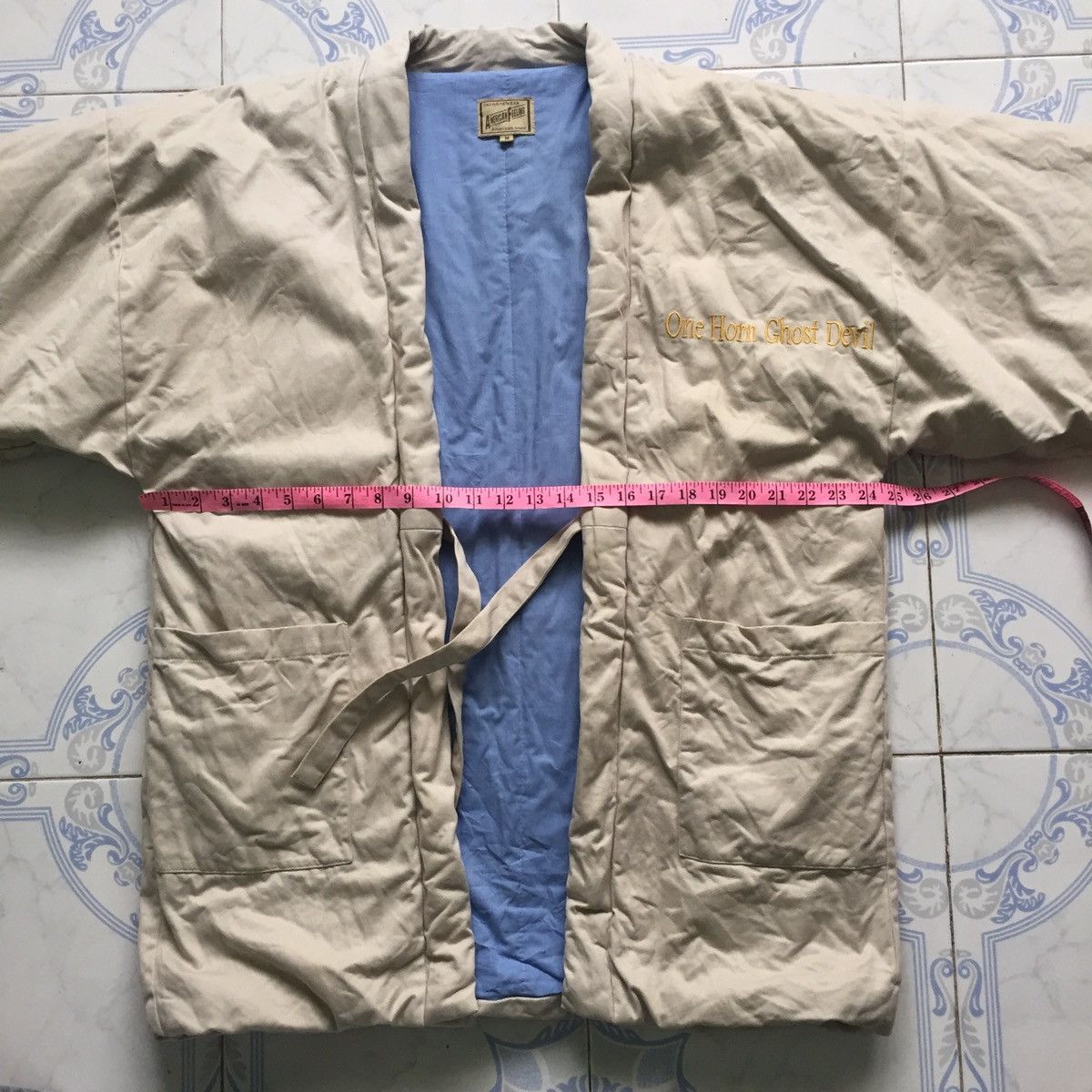 Japanese Brand One Horn Ghost Devil Kimono Cardigan Jacket Outerwear Size US M / EU 48-50 / 2 - 17 Thumbnail
