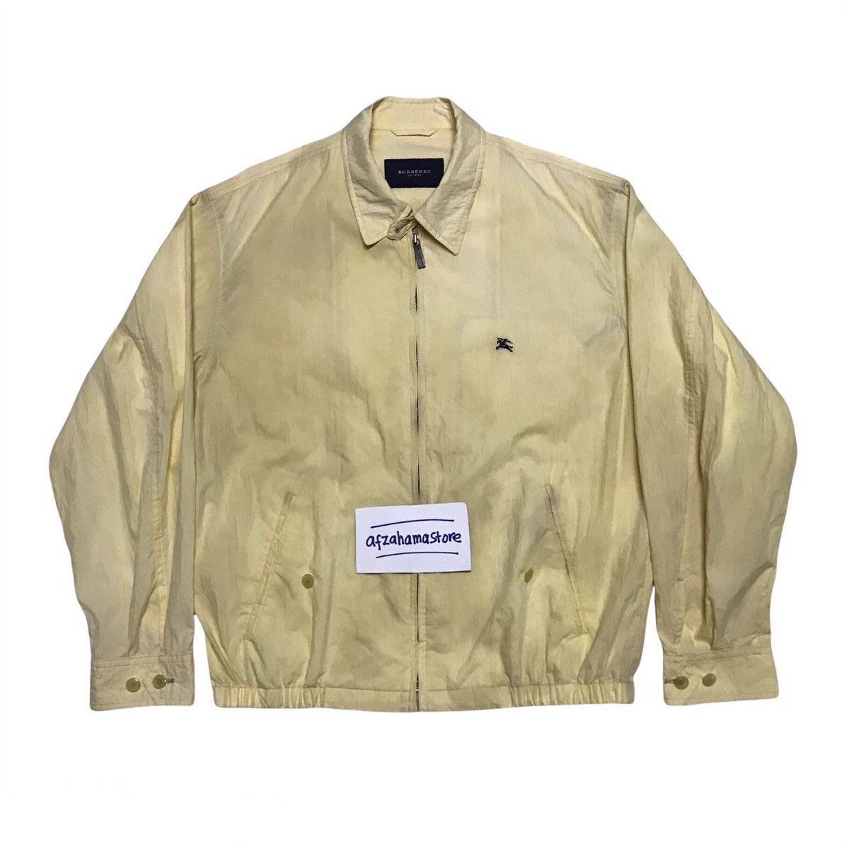 Harrington Jacket Burberry 90s Online Burberry Zipper Jacket Made