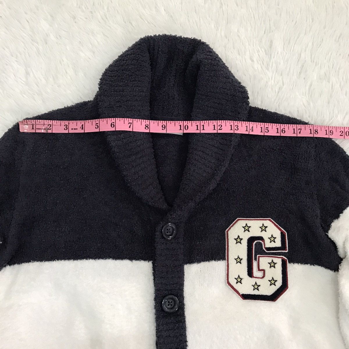 Japanese Brand Gelato Pique Homme 3 Block Colour Fleece Cardigan Sweater Size US M / EU 48-50 / 2 - 20 Thumbnail