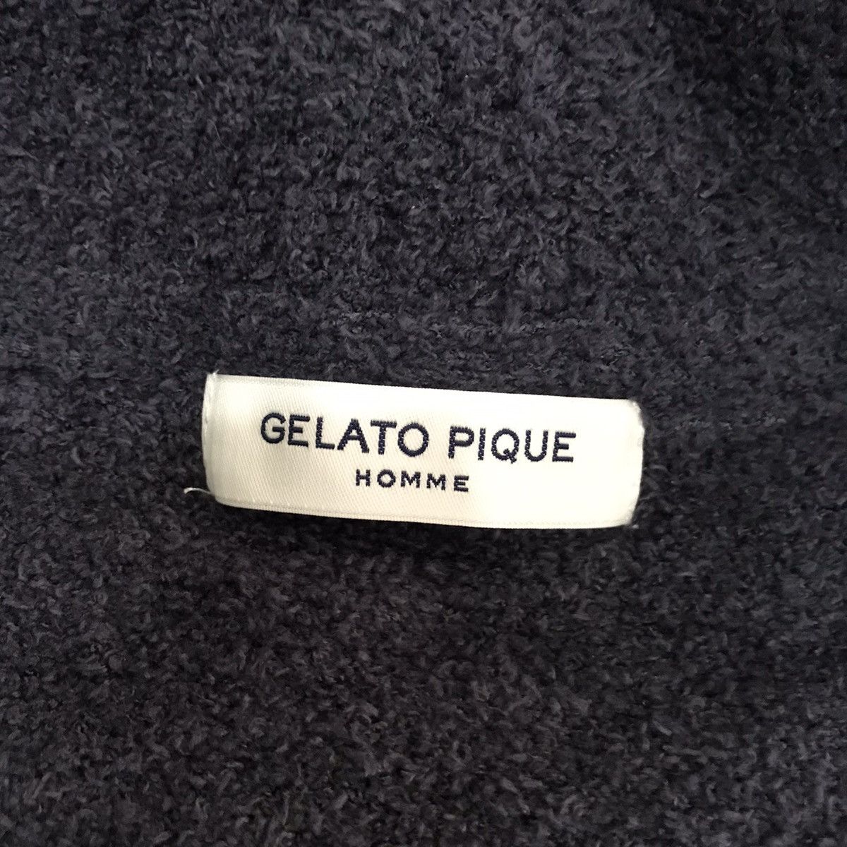 Japanese Brand Gelato Pique Homme 3 Block Colour Fleece Cardigan Sweater Size US M / EU 48-50 / 2 - 16 Thumbnail