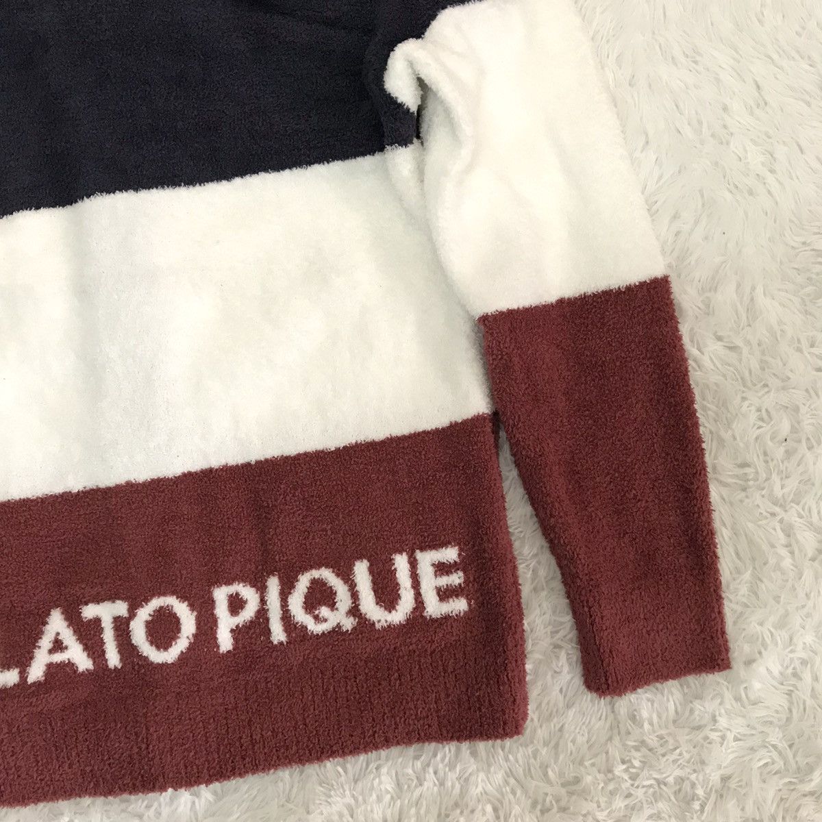Japanese Brand Gelato Pique Homme 3 Block Colour Fleece Cardigan Sweater Size US M / EU 48-50 / 2 - 10 Thumbnail