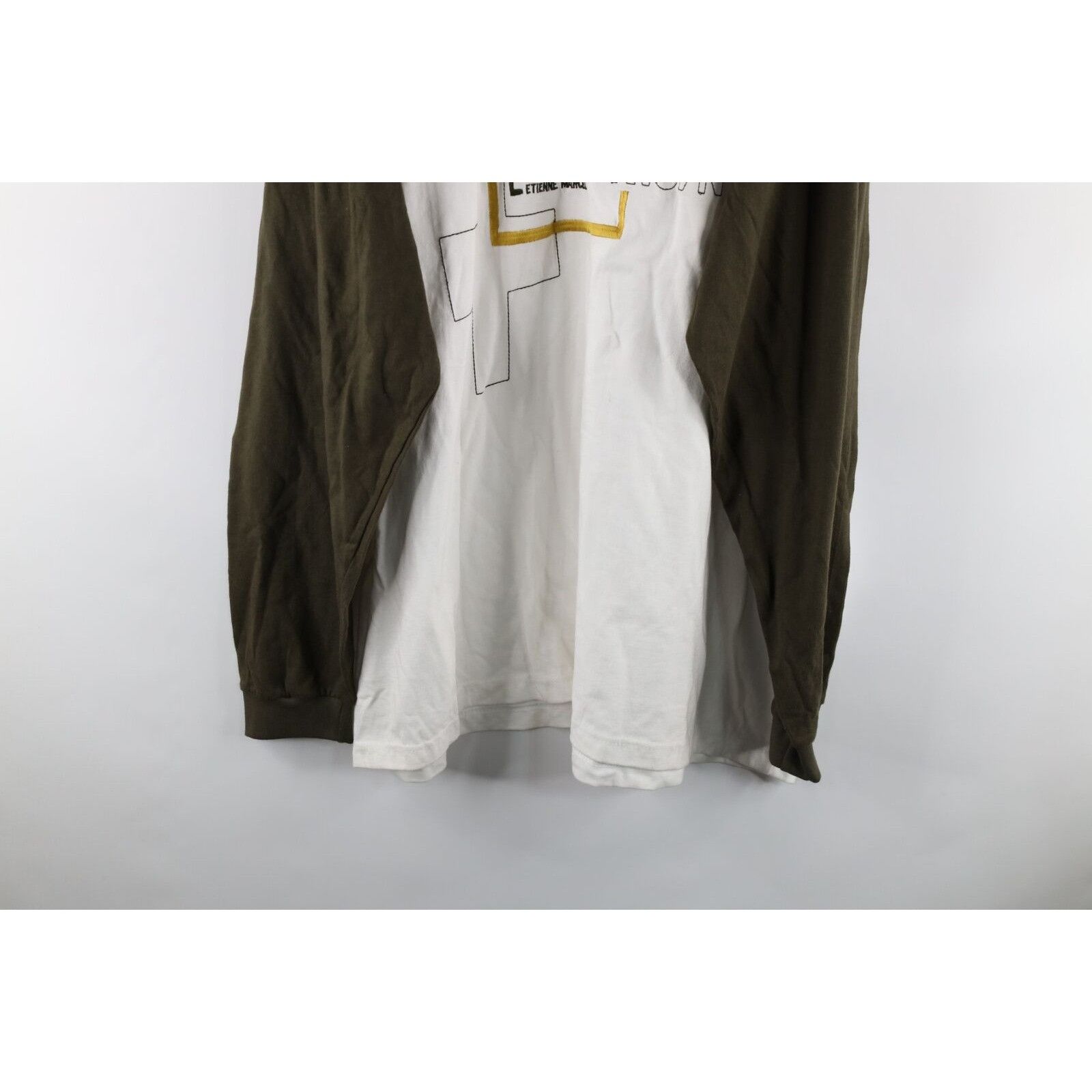 Marithe + Francois Girbaud × Vintage NOS Vintage Marithe Francois Girbaud Spell Out T-Shirt Size US XXL / EU 58 / 5 - 3 Thumbnail