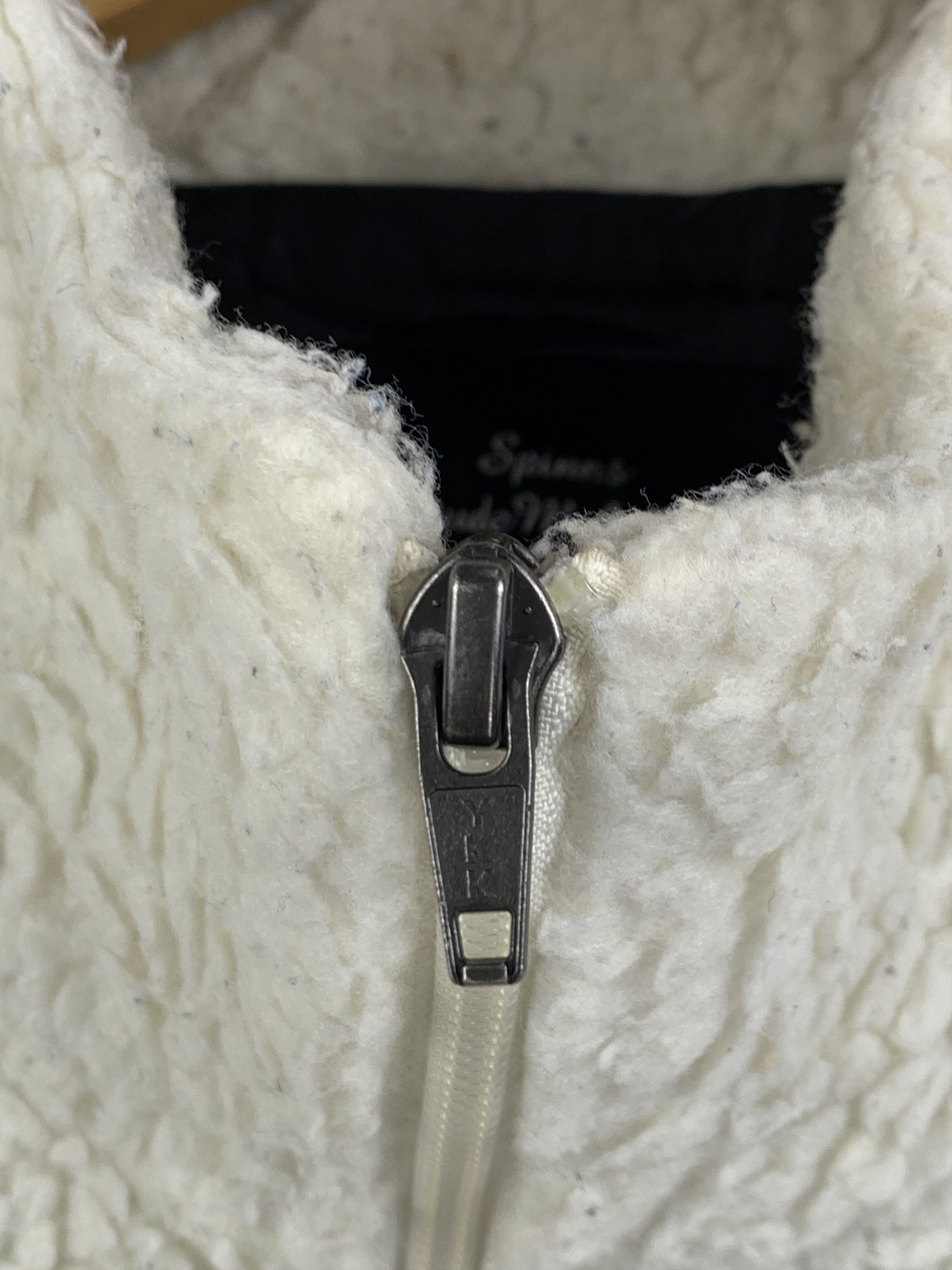 Japanese Brand × Vintage Vintage Spinns Fleece Zip Jacket - Cozy Cream Sherpa Size US M / EU 48-50 / 2 - 7 Thumbnail