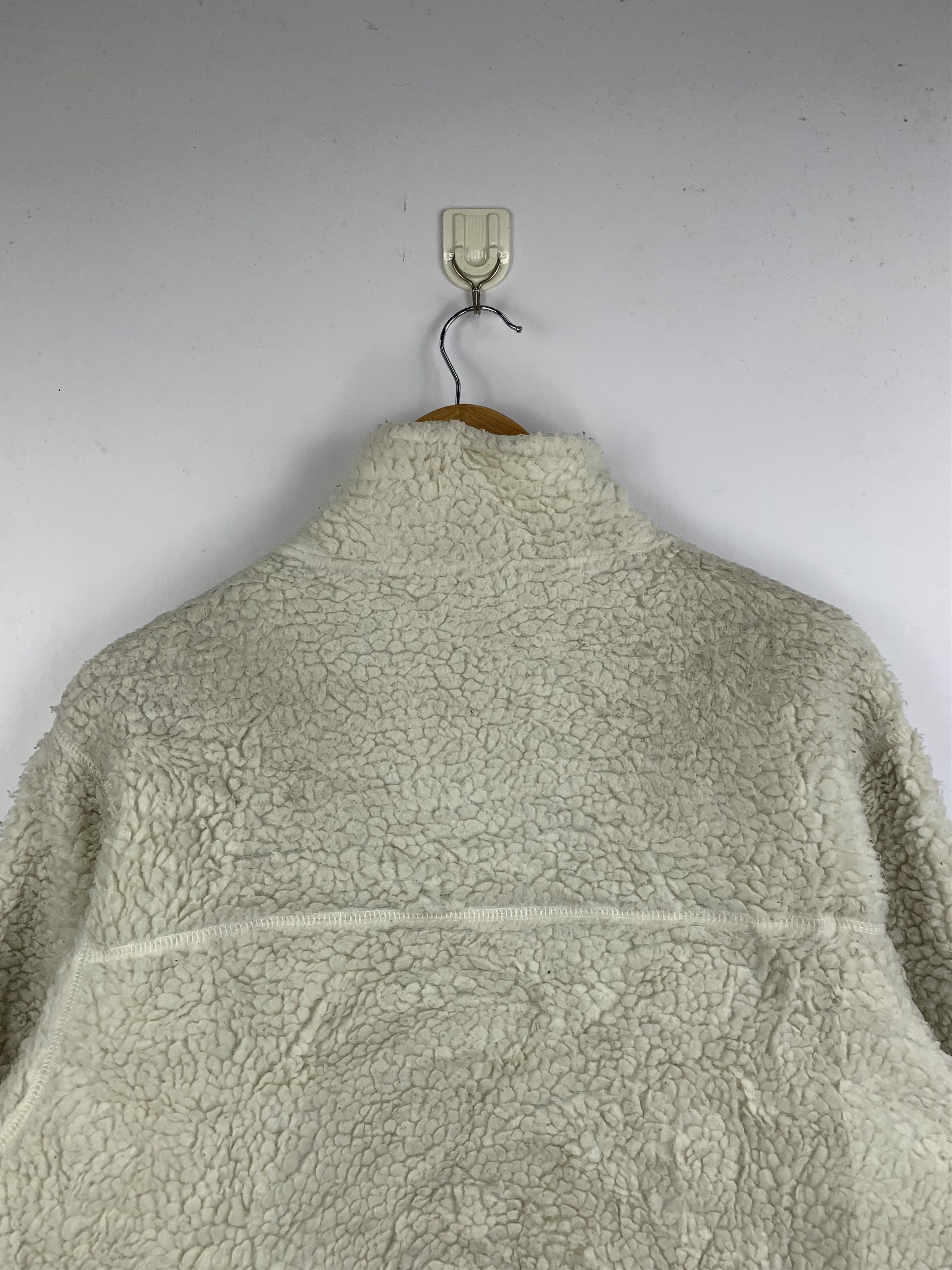 Japanese Brand × Vintage Vintage Spinns Fleece Zip Jacket - Cozy Cream Sherpa Size US M / EU 48-50 / 2 - 5 Thumbnail