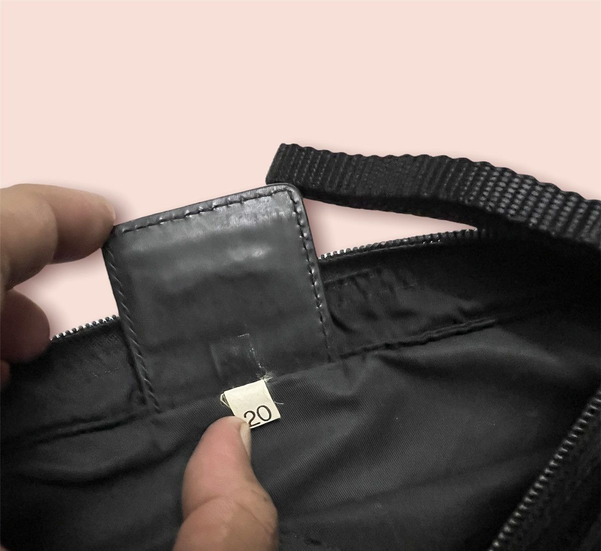 Designer × Prada × Vintage VINTAGE PRADA VINTAGE TESSUTO SLIM CROSSBODY BAG Size ONE SIZE - 12 Thumbnail