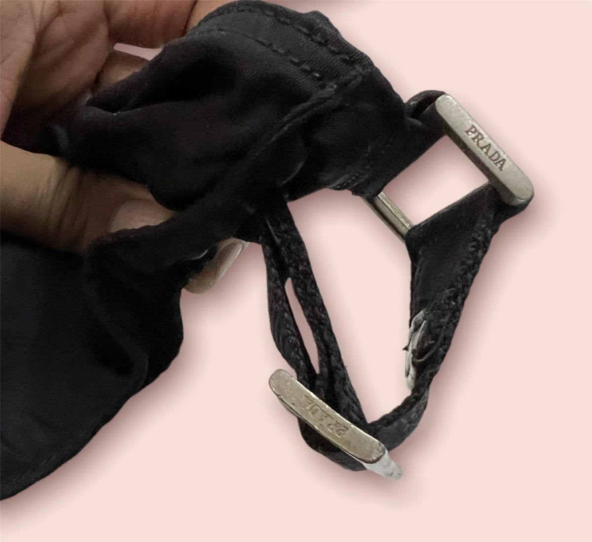 Designer × Prada × Vintage VINTAGE PRADA VINTAGE TESSUTO SLIM CROSSBODY BAG Size ONE SIZE - 15 Thumbnail