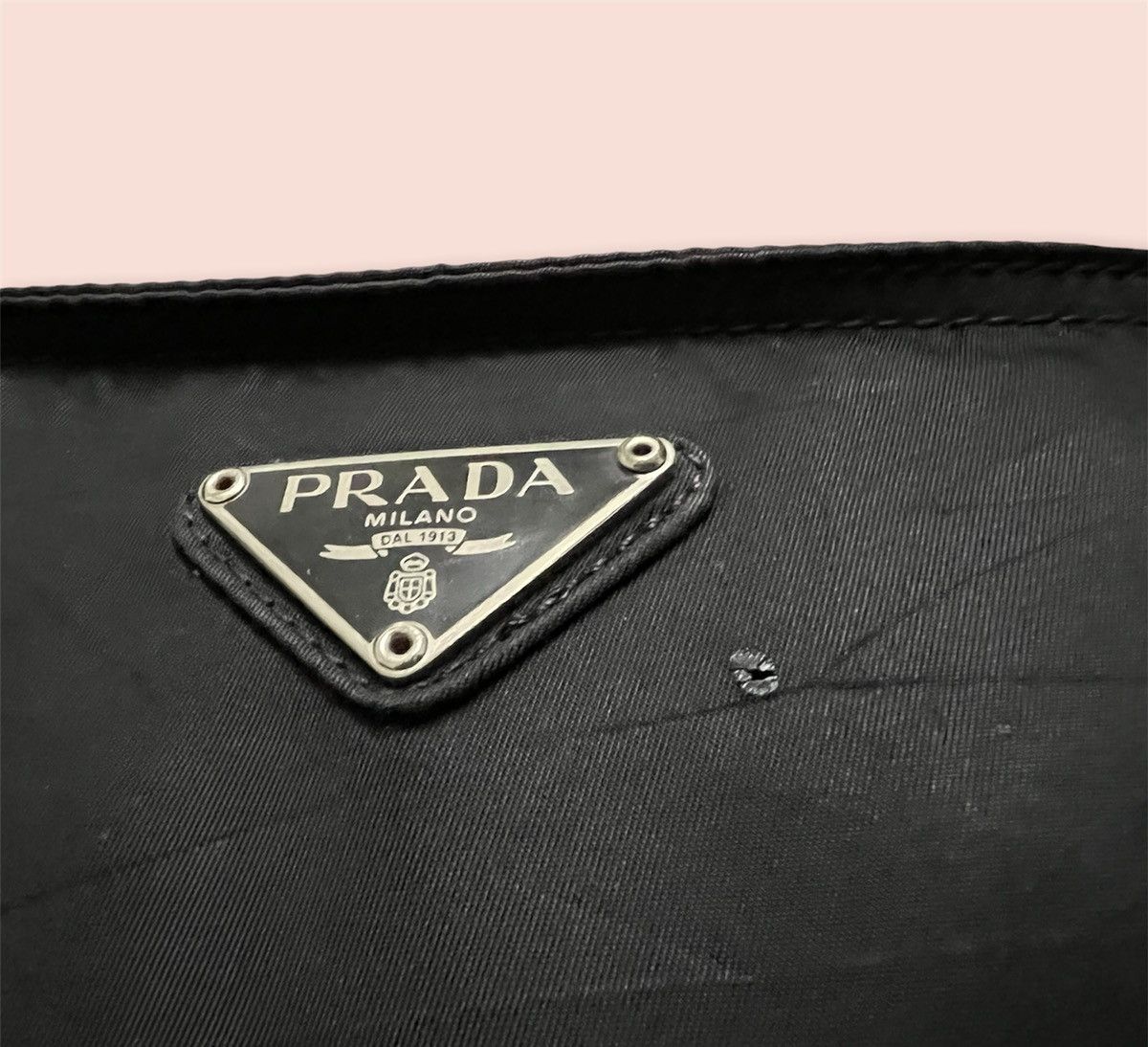 Designer × Prada × Vintage VINTAGE PRADA VINTAGE TESSUTO SLIM CROSSBODY BAG Size ONE SIZE - 2 Thumbnail