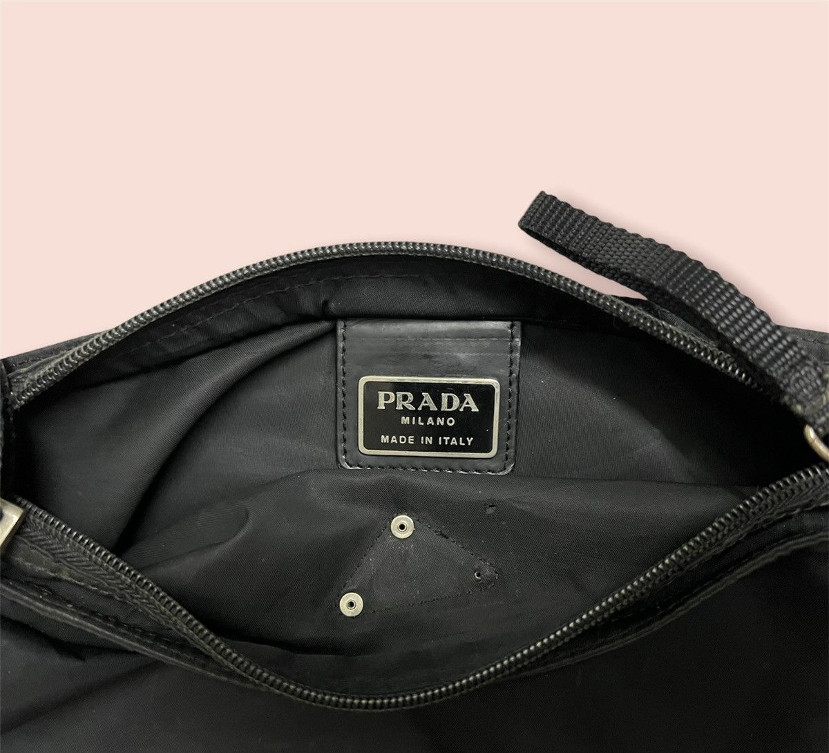 Designer × Prada × Vintage VINTAGE PRADA VINTAGE TESSUTO SLIM CROSSBODY BAG Size ONE SIZE - 11 Thumbnail