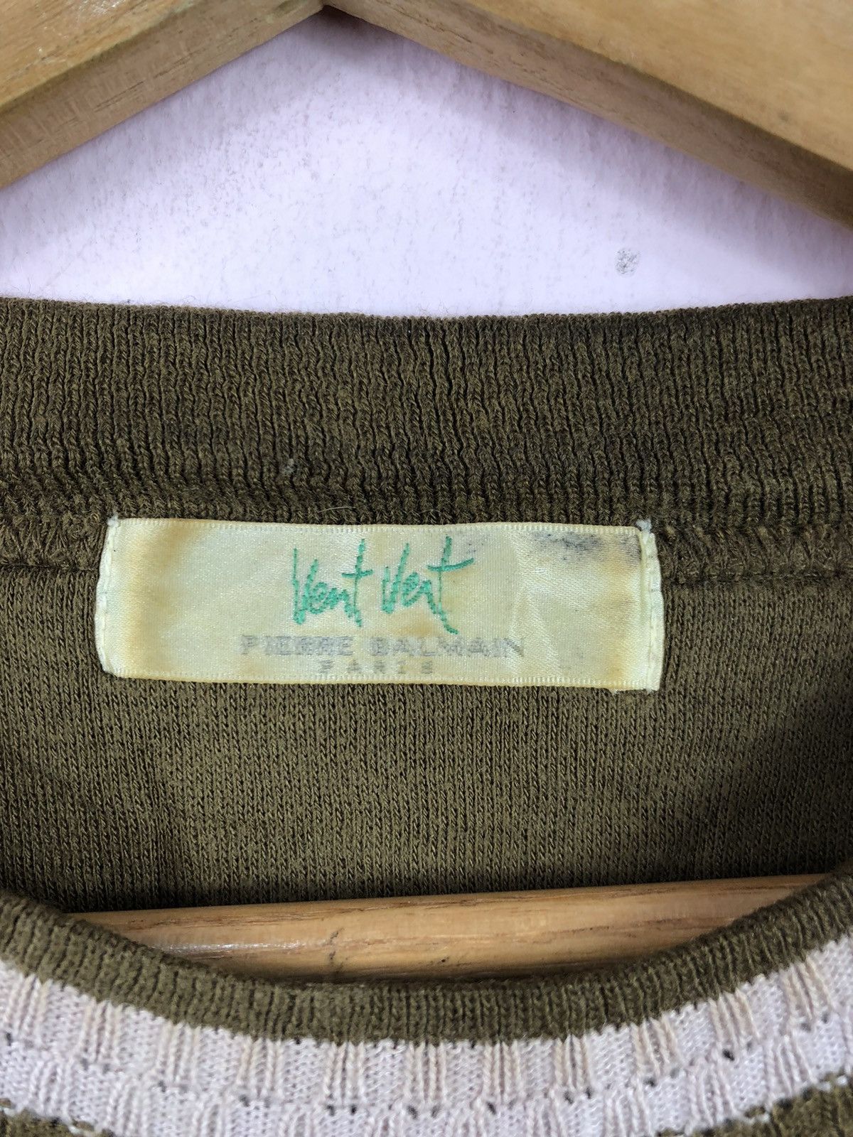 Pierre Balmain VINTAGE VENT VENT PIERRE BALMAIN PARIS GREY SWEATSHIRT Size US L / EU 52-54 / 3 - 4 Thumbnail
