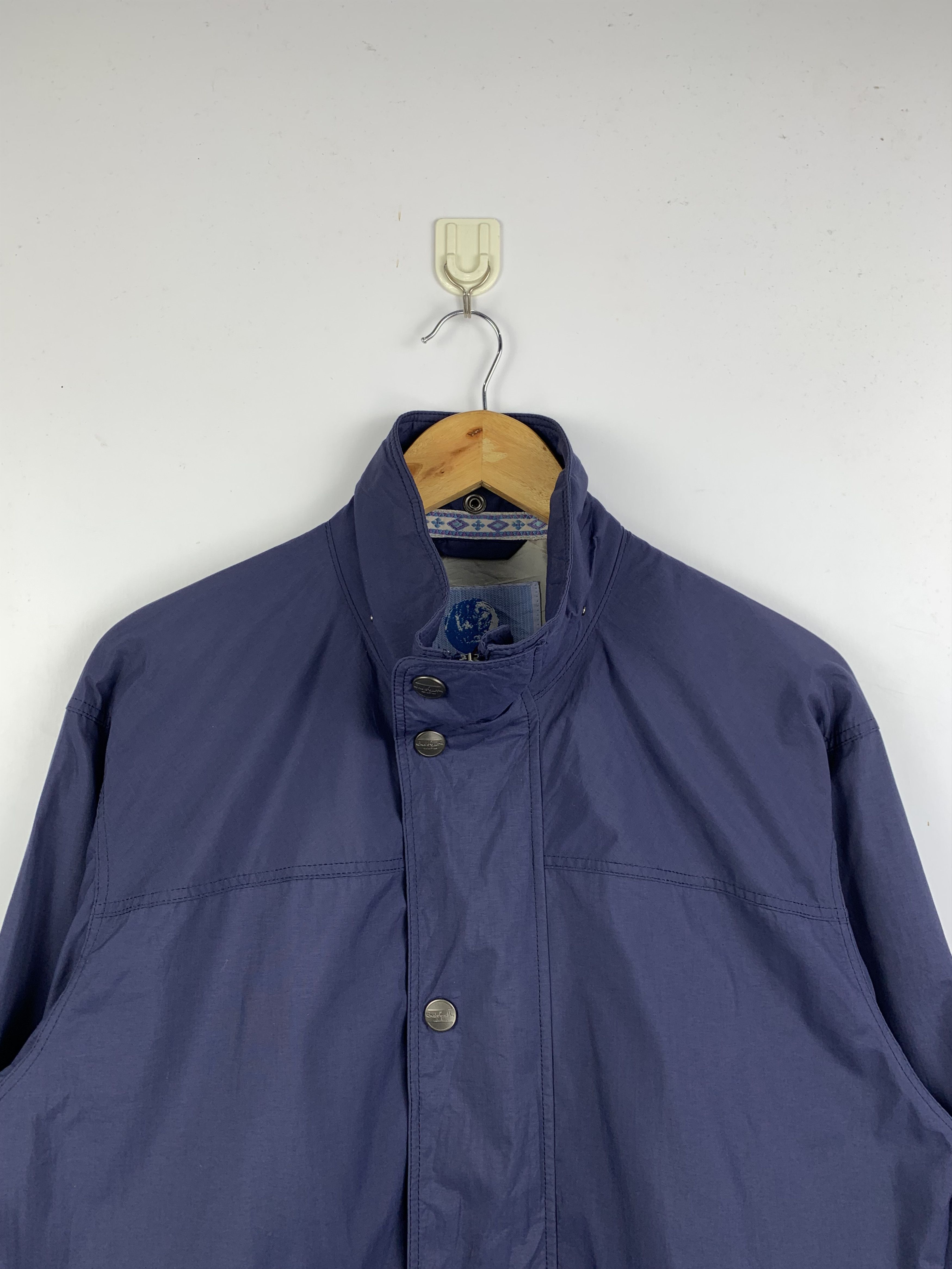 Japanese Brand Vintage Whole Earth Zip Up Light Jacket Size US S / EU 44-46 / 1 - 3 Thumbnail