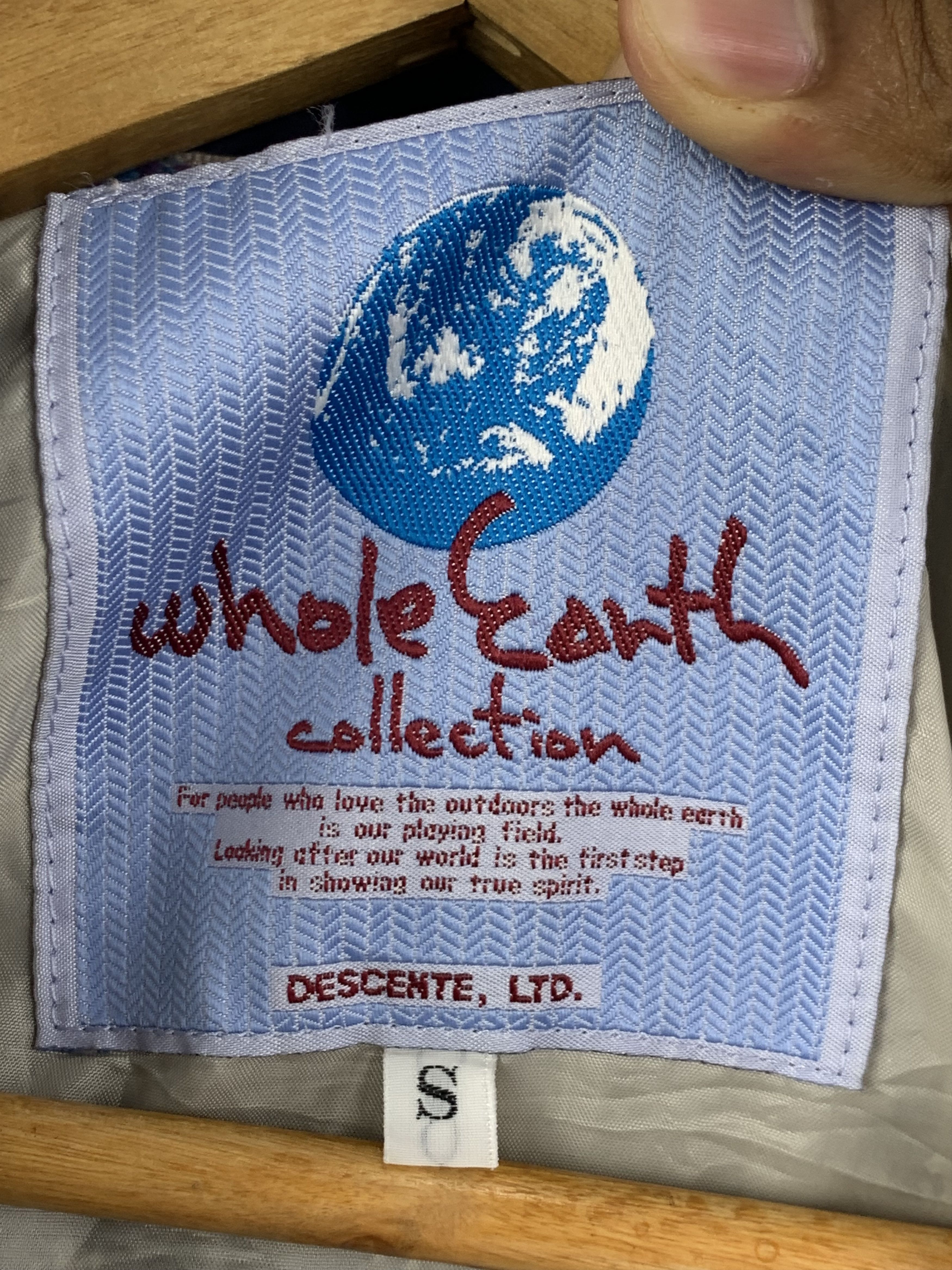 Japanese Brand Vintage Whole Earth Zip Up Light Jacket Size US S / EU 44-46 / 1 - 10 Thumbnail