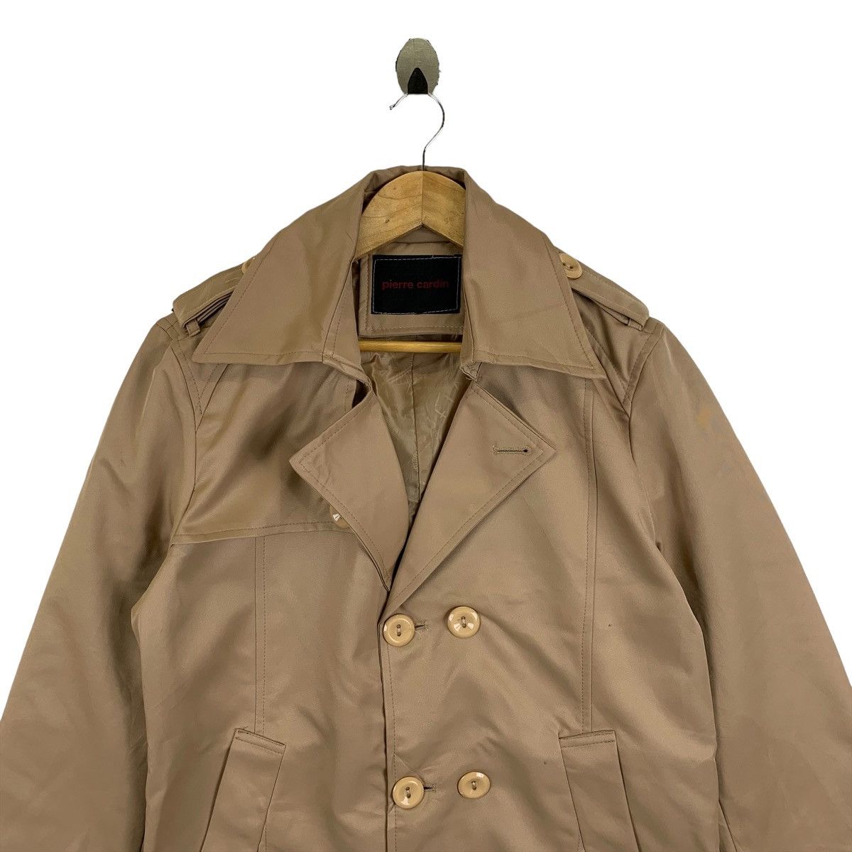 Pierre Cardin PIERRE CARDIN Casualwear Fashion Designer Trench Coat Jacket Size US M / EU 48-50 / 2 - 5 Thumbnail