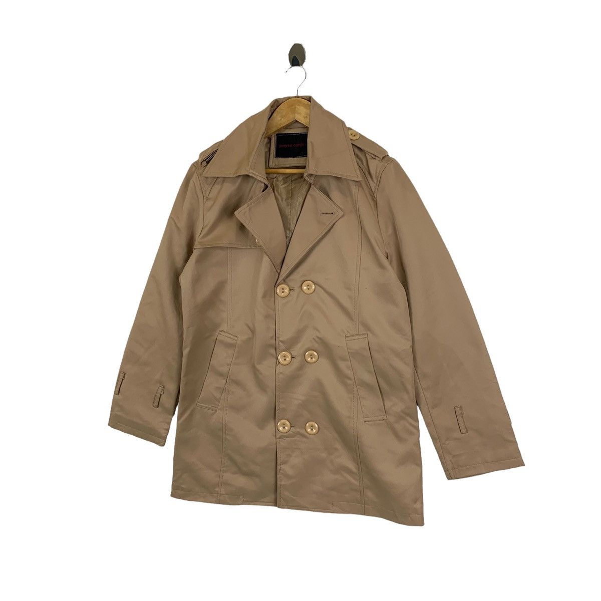 Pierre Cardin PIERRE CARDIN Casualwear Fashion Designer Trench Coat Jacket Size US M / EU 48-50 / 2 - 4 Thumbnail