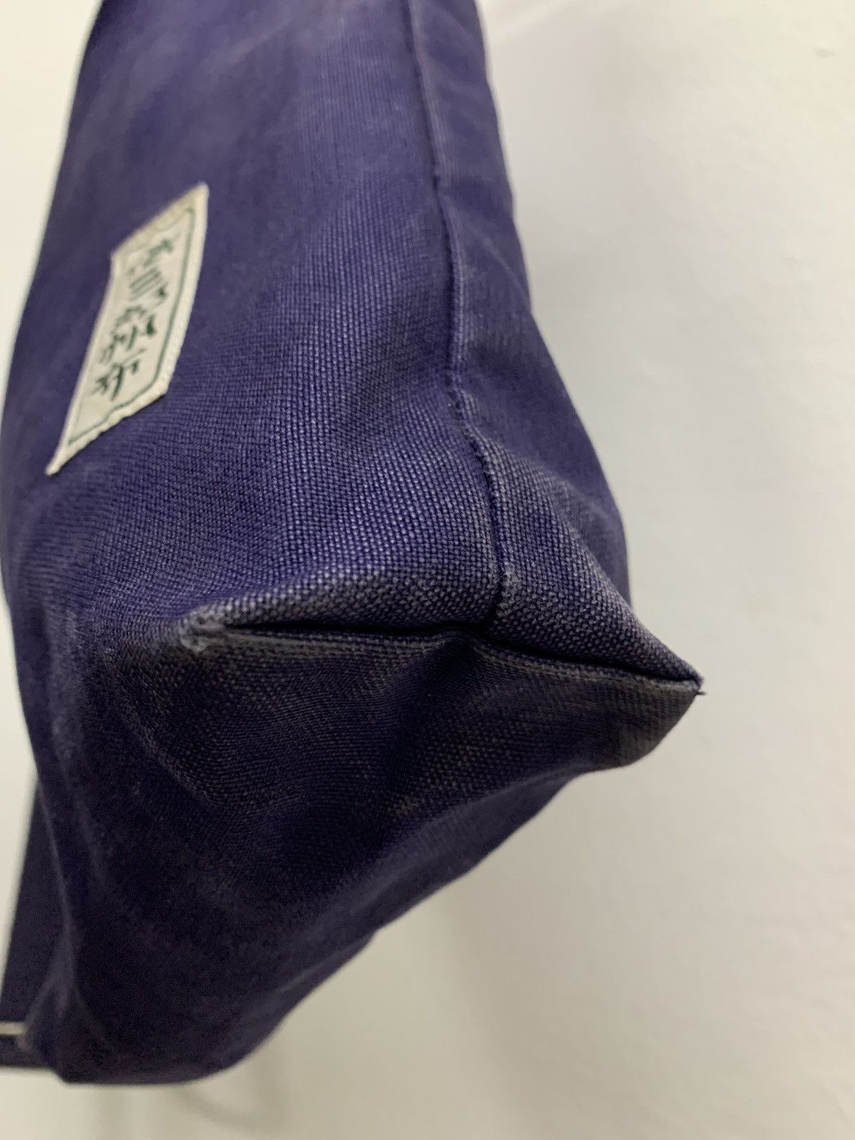 Canvas × Ichizawa Shinzaburo Hanpu × Vintage Vintage Ichizawa Shinzaburo Hanpu Sling Bag Canvas Size ONE SIZE - 9 Thumbnail