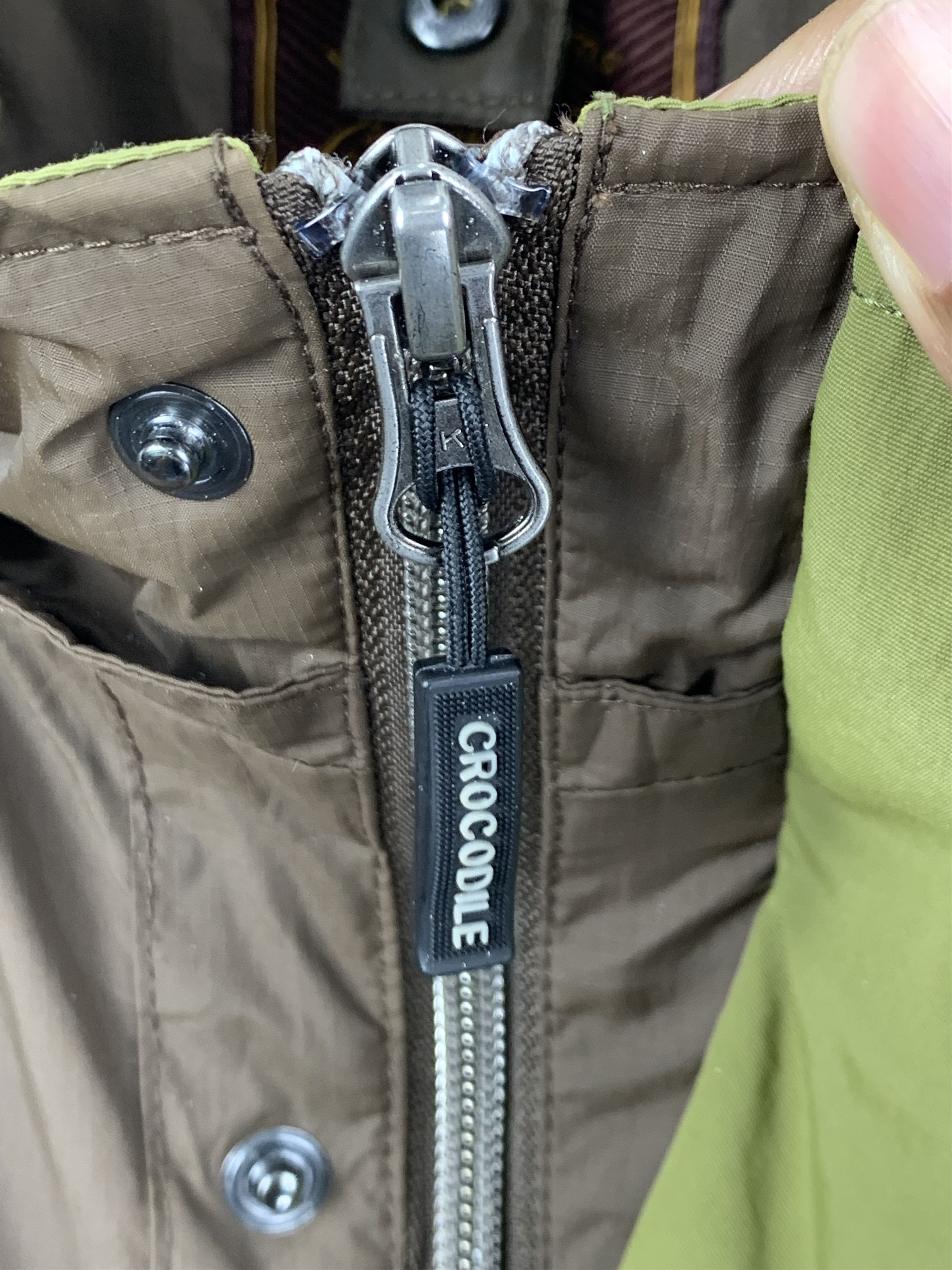 Japanese Brand Vintage Crocodile Multi Pocket Zip Up Light Jacket Size US L / EU 52-54 / 3 - 9 Thumbnail