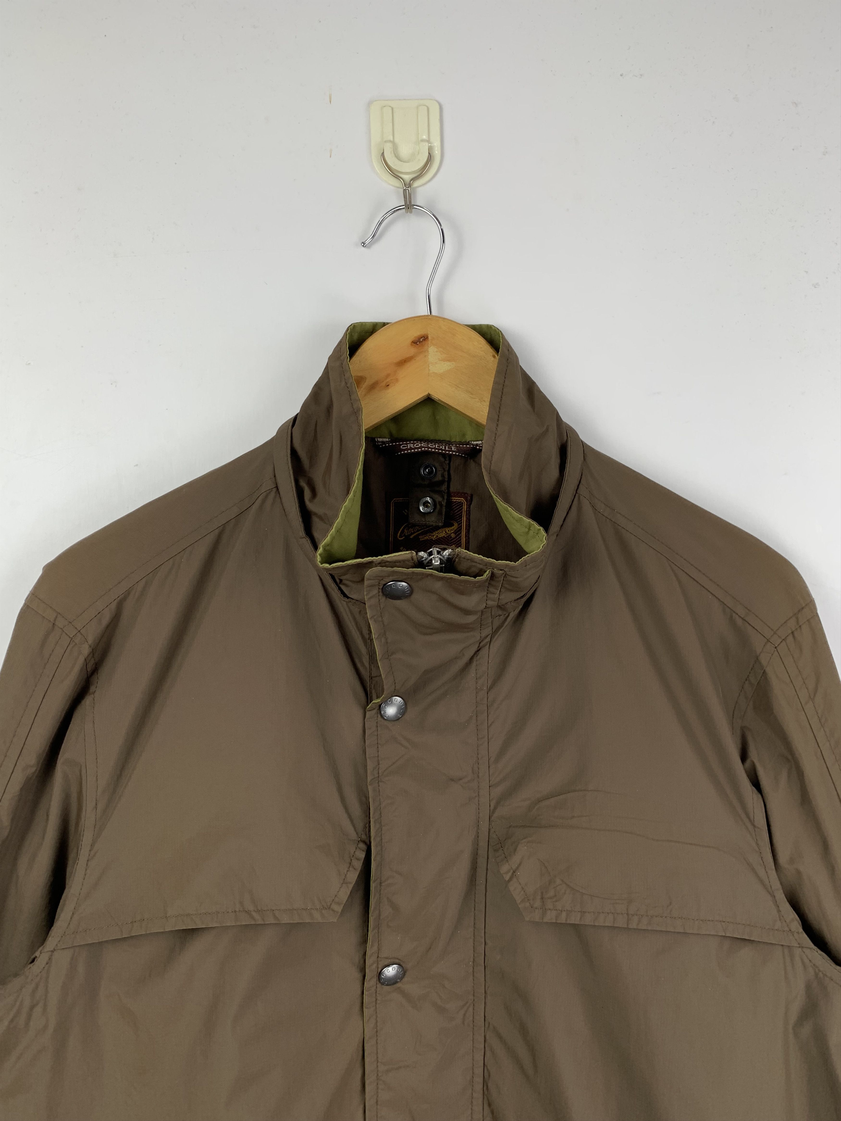 Japanese Brand Vintage Crocodile Multi Pocket Zip Up Light Jacket Size US L / EU 52-54 / 3 - 3 Thumbnail