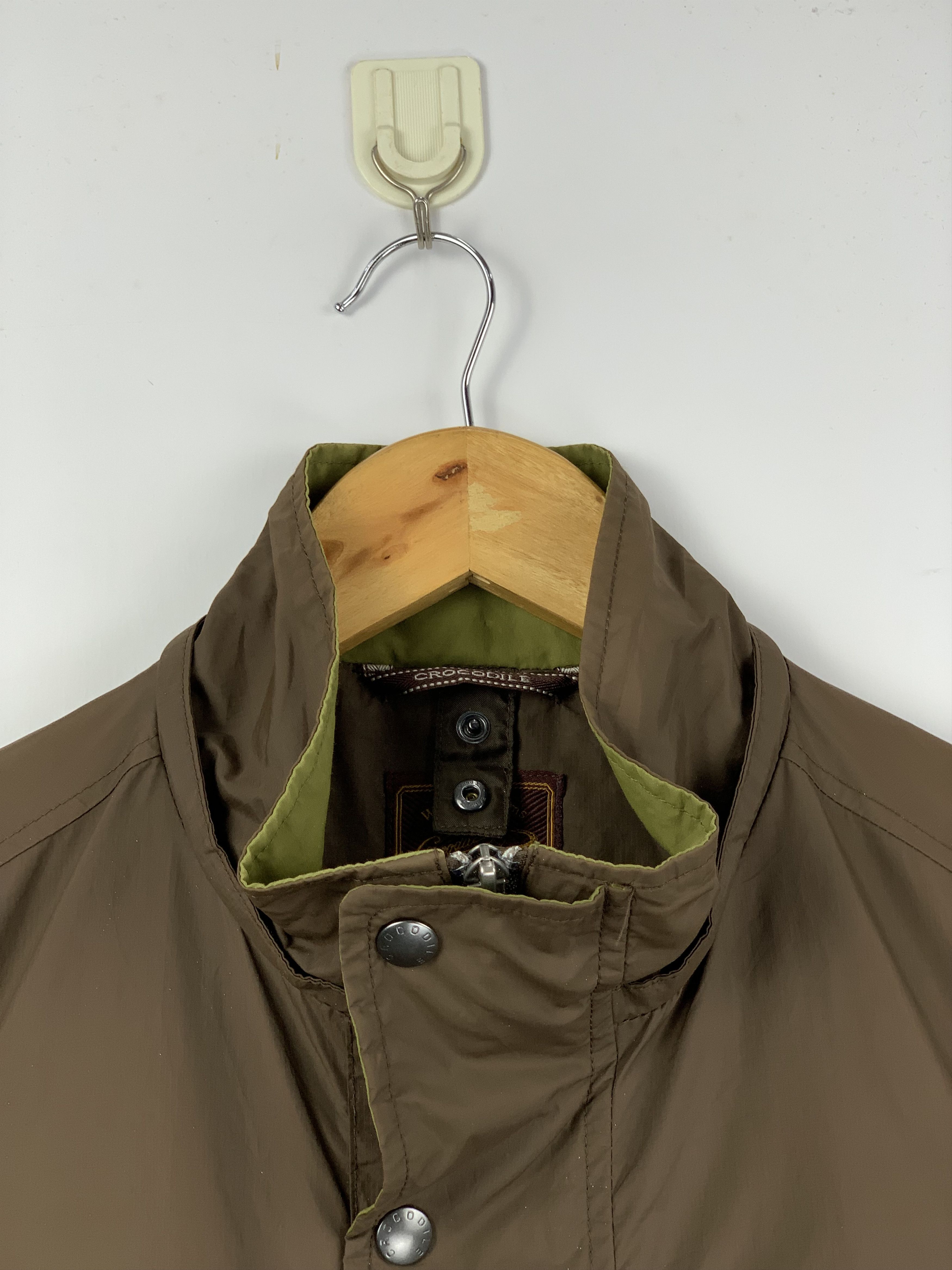 Japanese Brand Vintage Crocodile Multi Pocket Zip Up Light Jacket Size US L / EU 52-54 / 3 - 2 Thumbnail