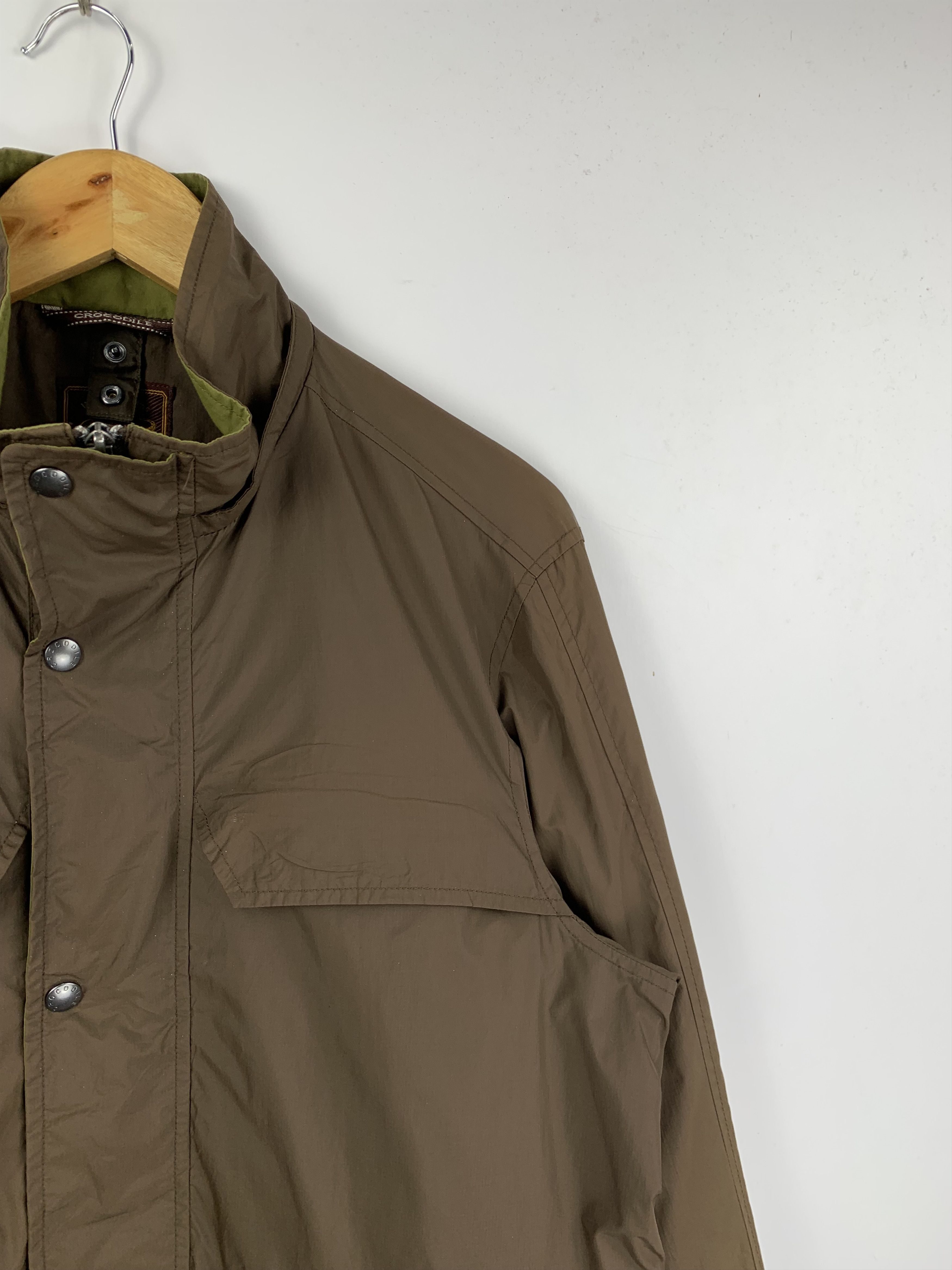 Japanese Brand Vintage Crocodile Multi Pocket Zip Up Light Jacket Size US L / EU 52-54 / 3 - 4 Thumbnail