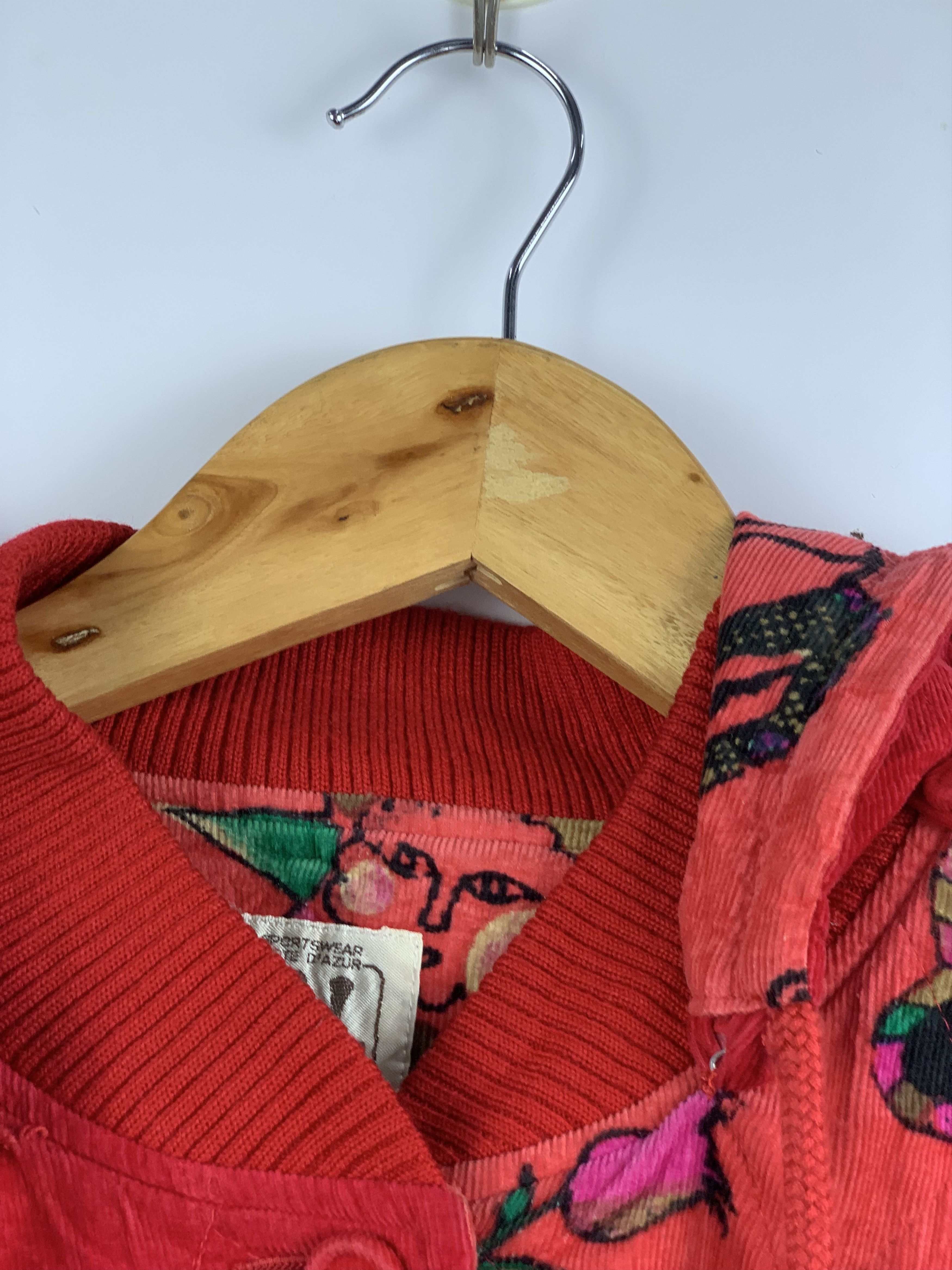 Vintage Vintage Henri Luc Chapuis Graphic Quilted Hooded Bomber Size US XL / EU 56 / 4 - 10 Thumbnail
