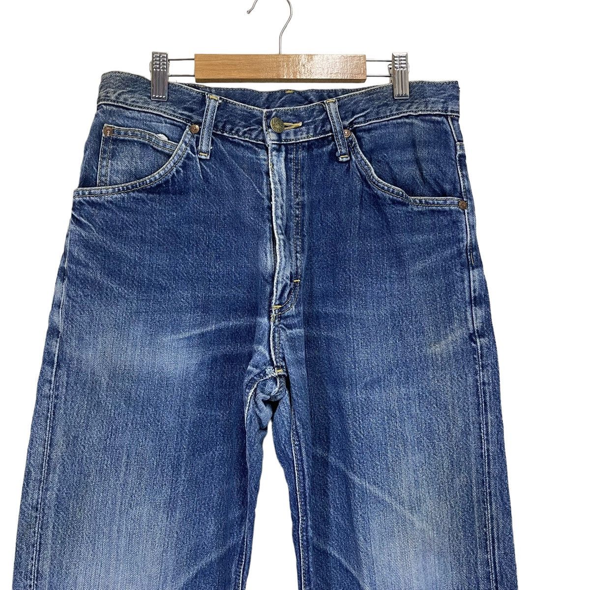 Lee × Vintage 29x27 Vintage 90s Lee Rider Sanforized Distressed Denim Size US 29 - 3 Thumbnail