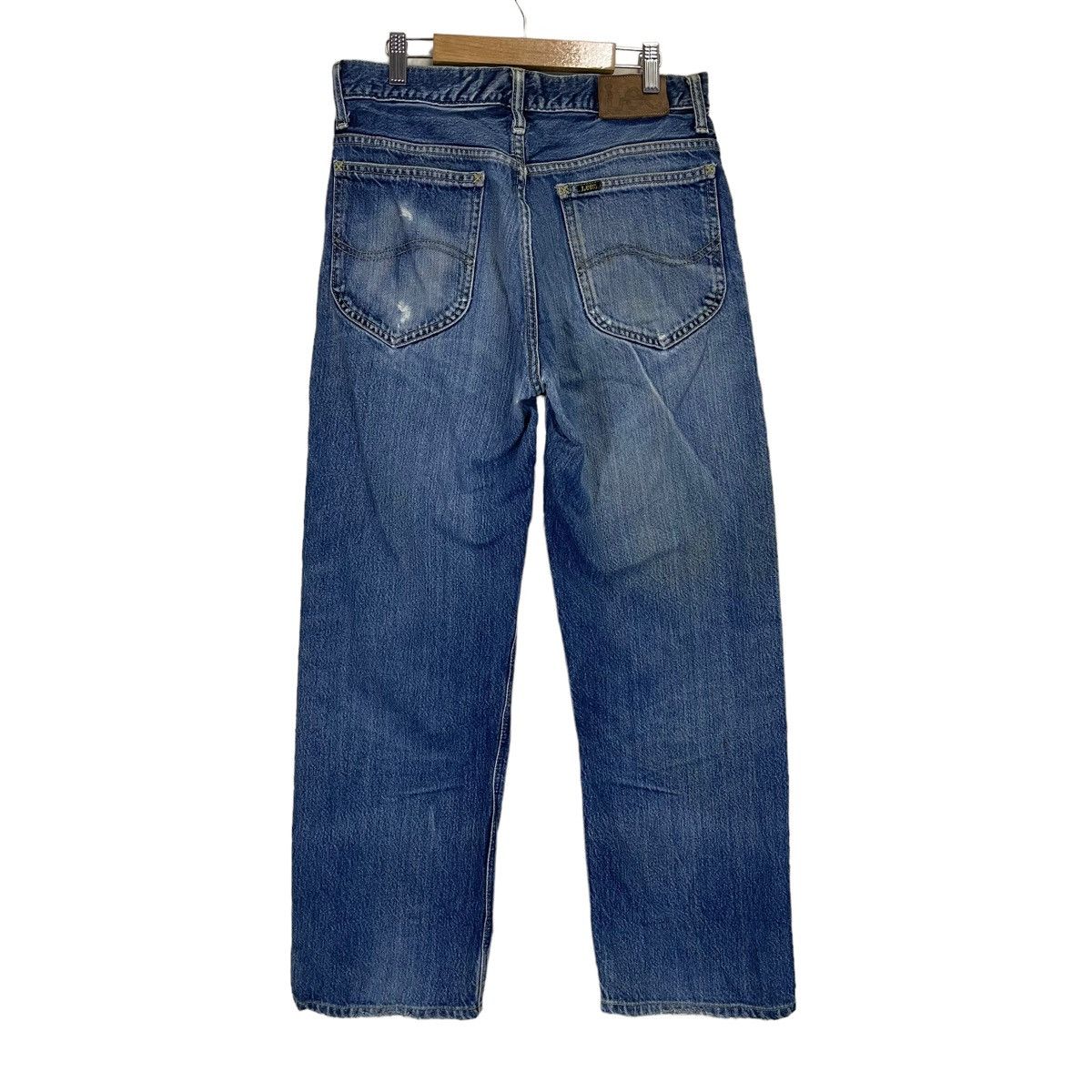Lee × Vintage 29x27 Vintage 90s Lee Rider Sanforized Distressed Denim Size US 29 - 7 Thumbnail