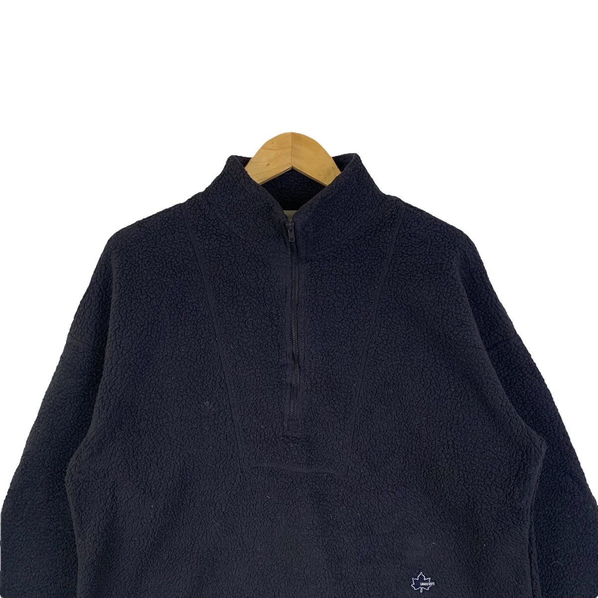 Vintage LOGOS Outdoor Sportswear Fleece Zipper Long Sleeve Pullover Size US L / EU 52-54 / 3 - 4 Thumbnail