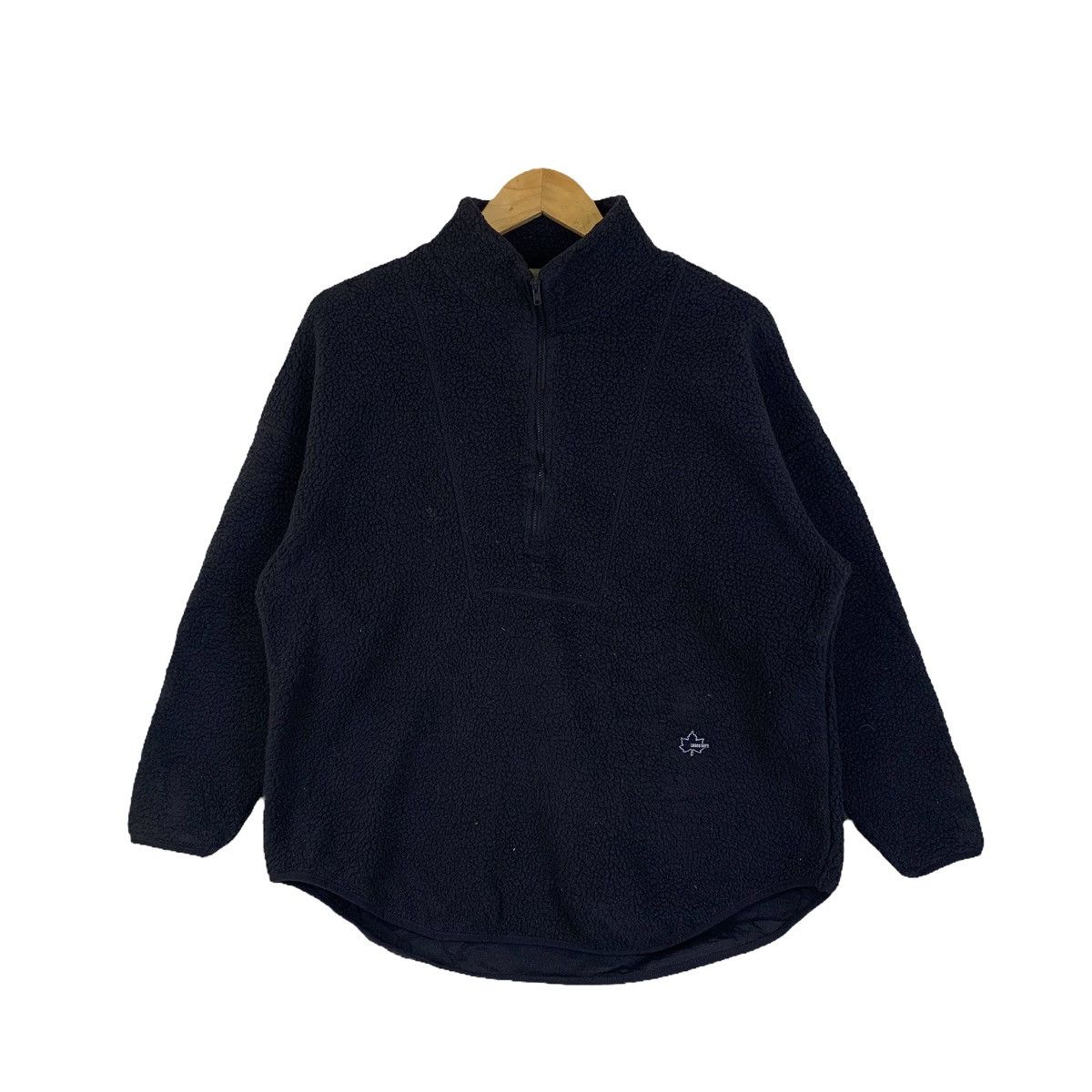 Vintage LOGOS Outdoor Sportswear Fleece Zipper Long Sleeve Pullover Size US L / EU 52-54 / 3 - 1 Thumbnail
