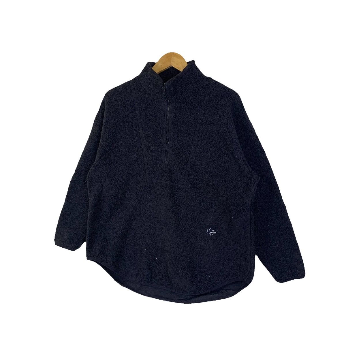 Vintage LOGOS Outdoor Sportswear Fleece Zipper Long Sleeve Pullover Size US L / EU 52-54 / 3 - 3 Thumbnail