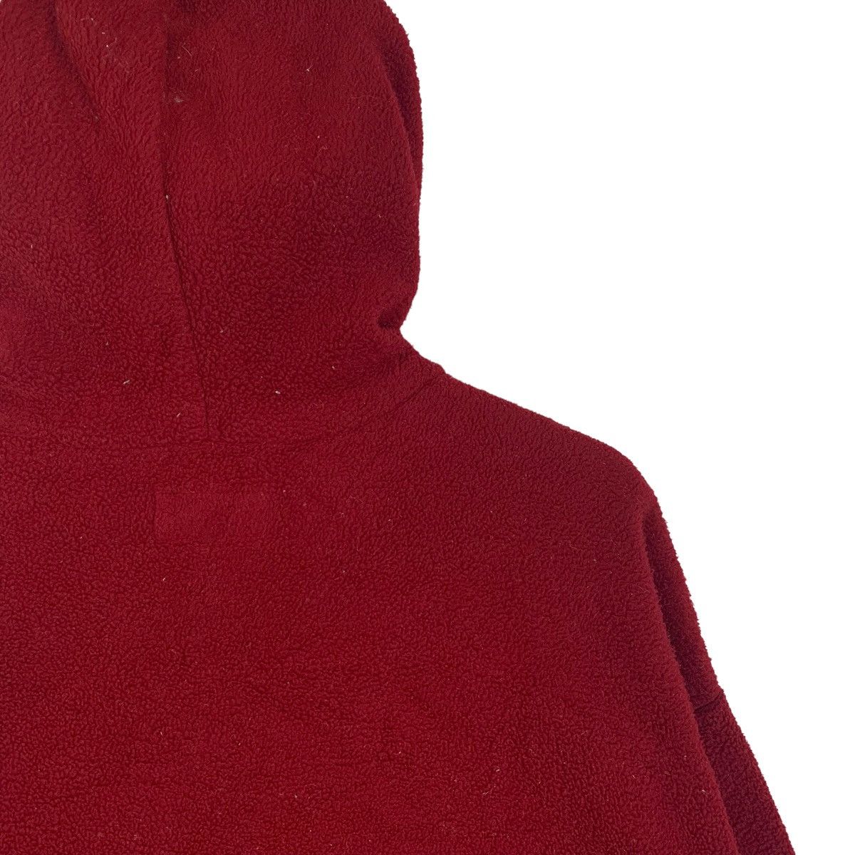 Kangol × Vintage KANGOL England Casualwear Fleece Half Button Hoodie Pullover Size US M / EU 48-50 / 2 - 7 Thumbnail