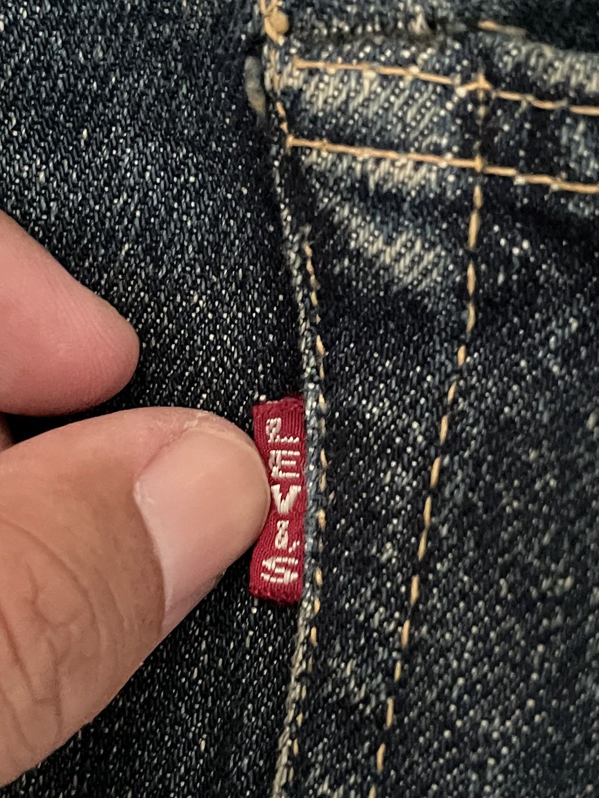 Levi's × Vintage Vintage Levis 501ZXX 50s Size US 37 - 3 Thumbnail