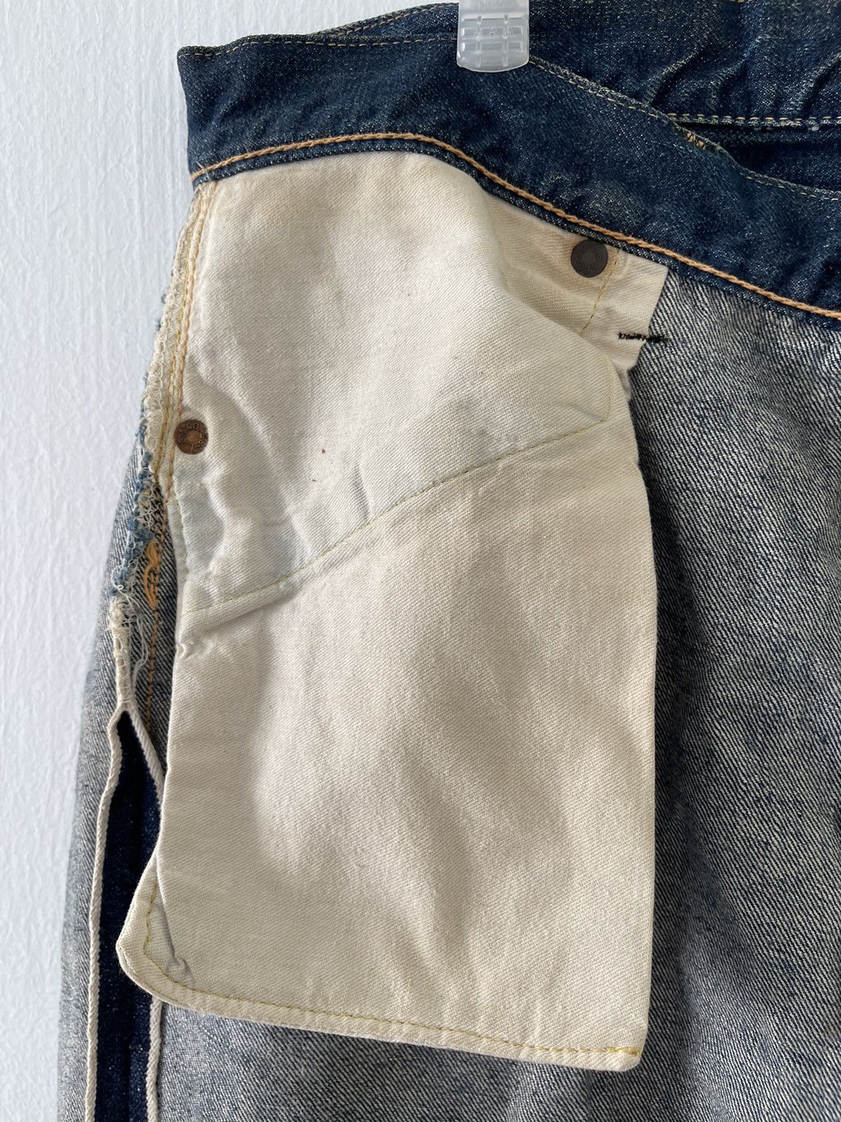 Levi's × Vintage Vintage Levis 501ZXX 50s Size US 37 - 24 Thumbnail