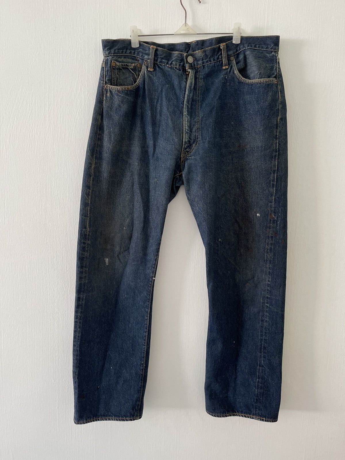 Levi's × Vintage Vintage Levis 501ZXX 50s Size US 37 - 1 Thumbnail